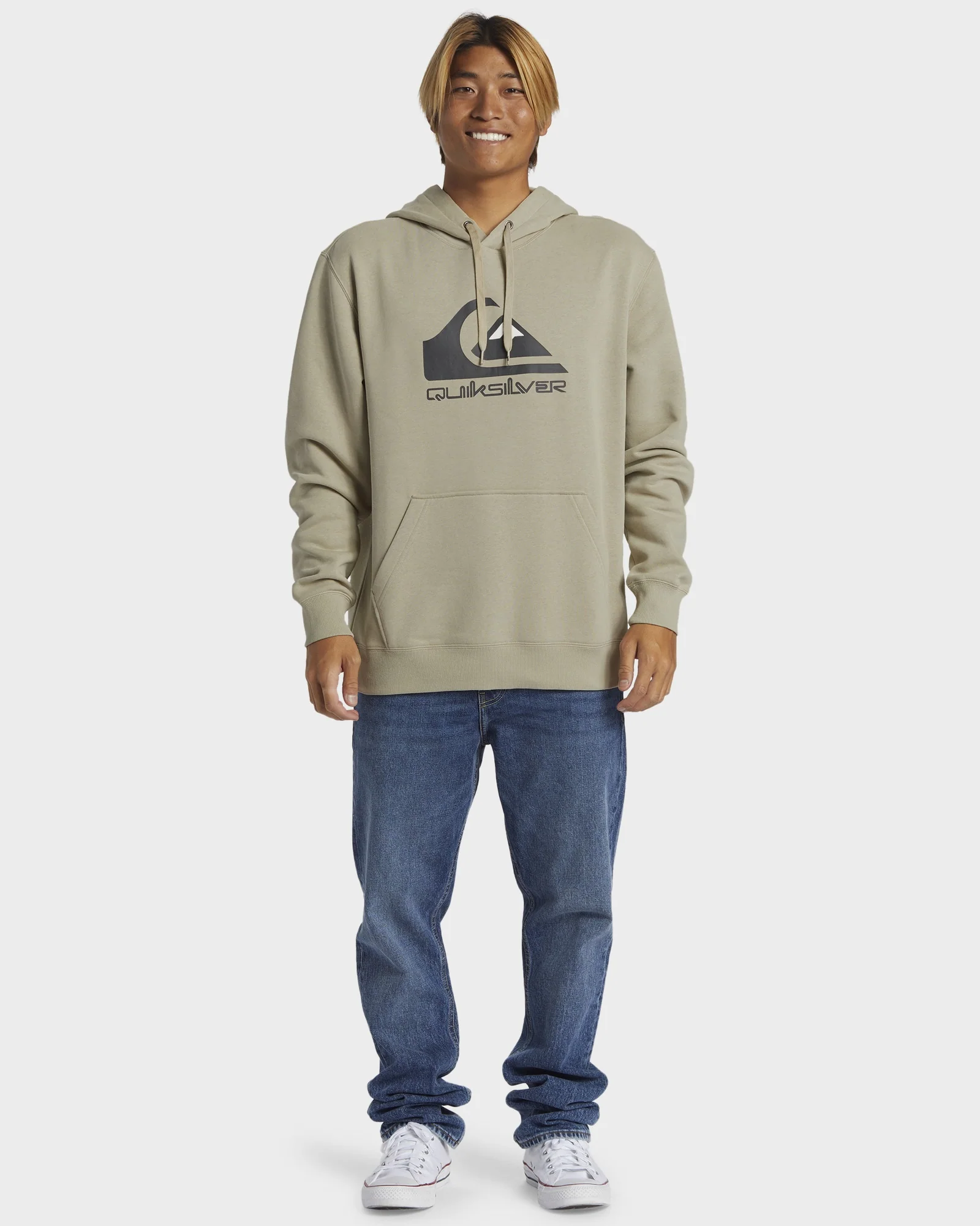 Mens Big Logo Pullover Hoodie - Image 4