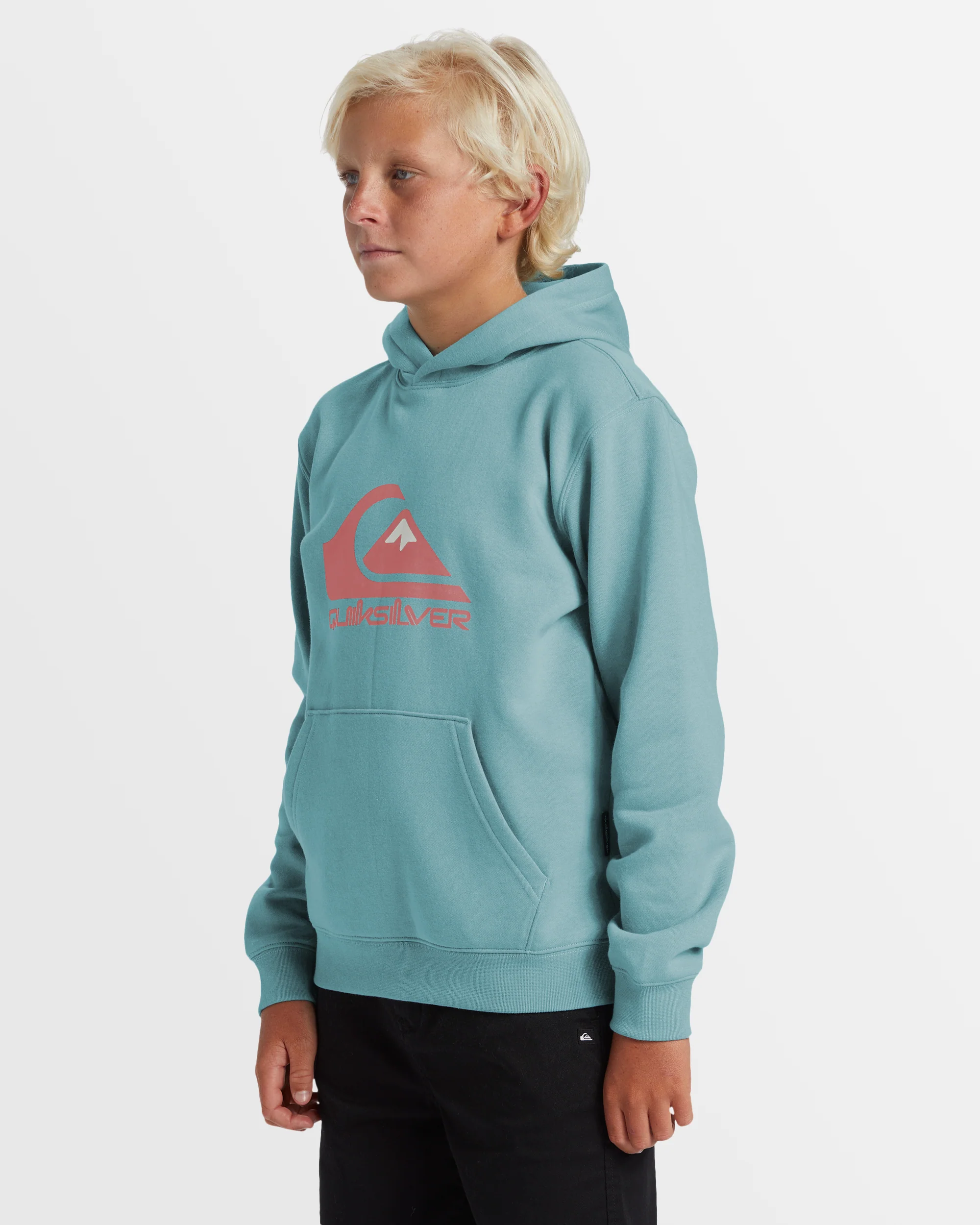 Boys 8-16 Big Logo Pullover Hoodie - Image 2