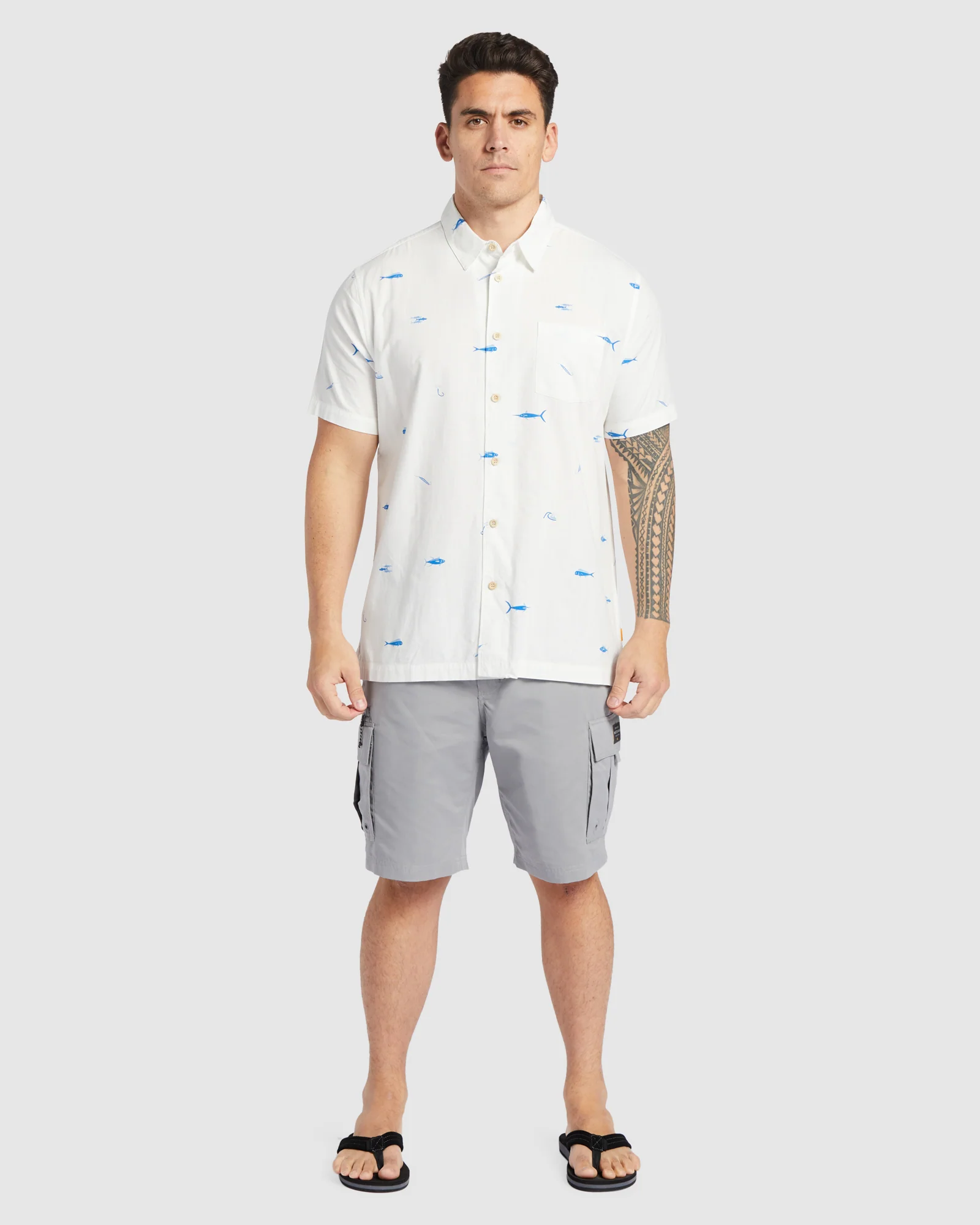 Mens Big Pond Short Sleeve Shirt - Image 5