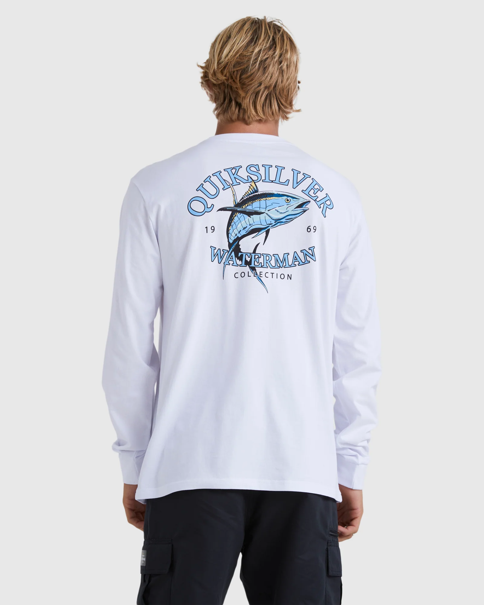 Mens Blue Dreams Long Sleeve T-Shirt - Image 3