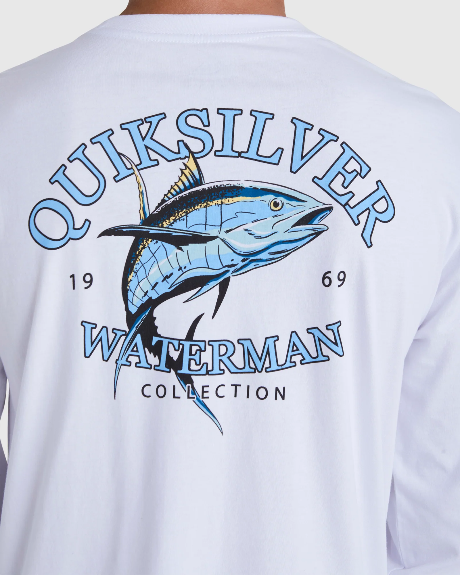 Mens Blue Dreams Long Sleeve T-Shirt - Image 4