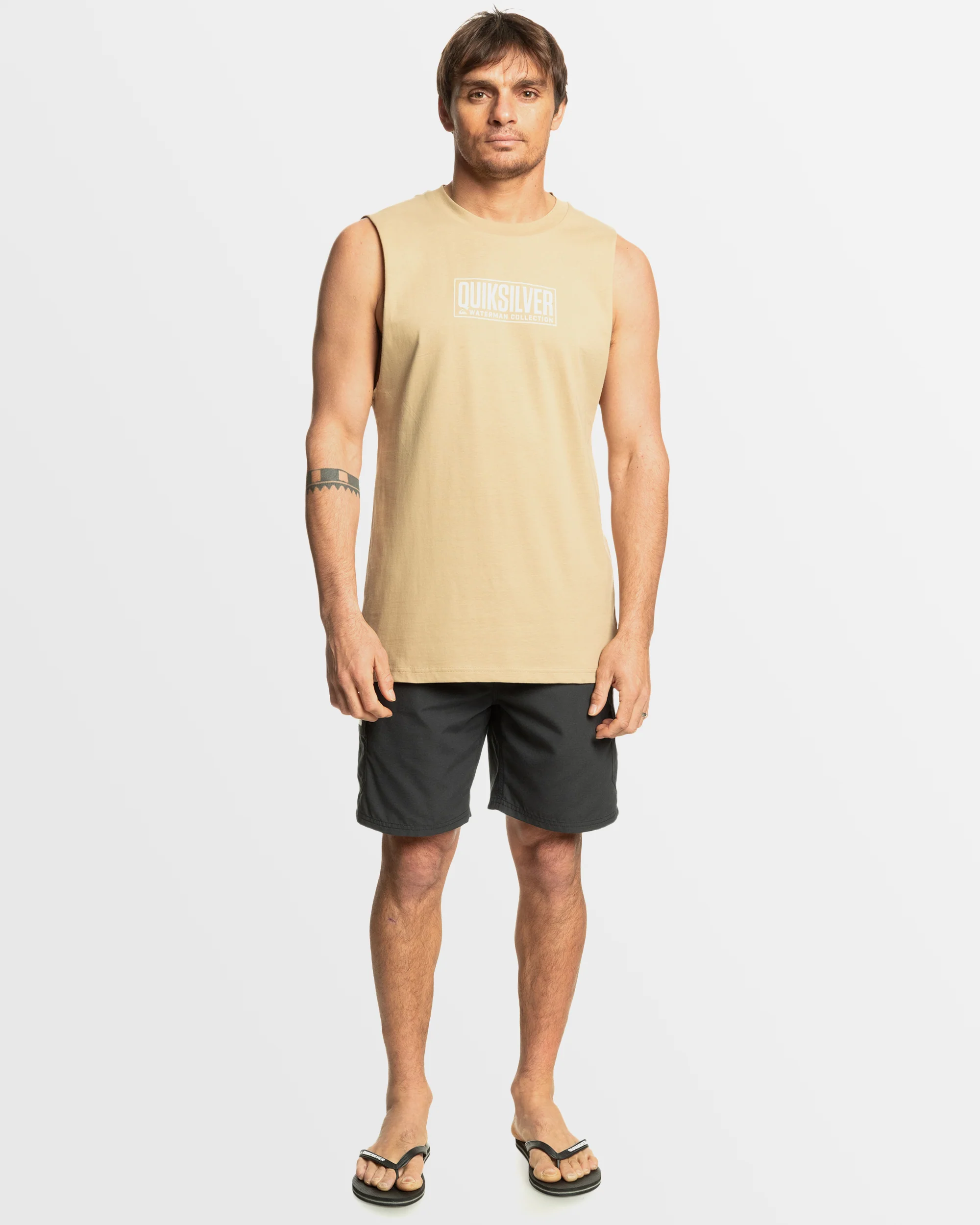 Mens Bold Logo Muscle - Image 5