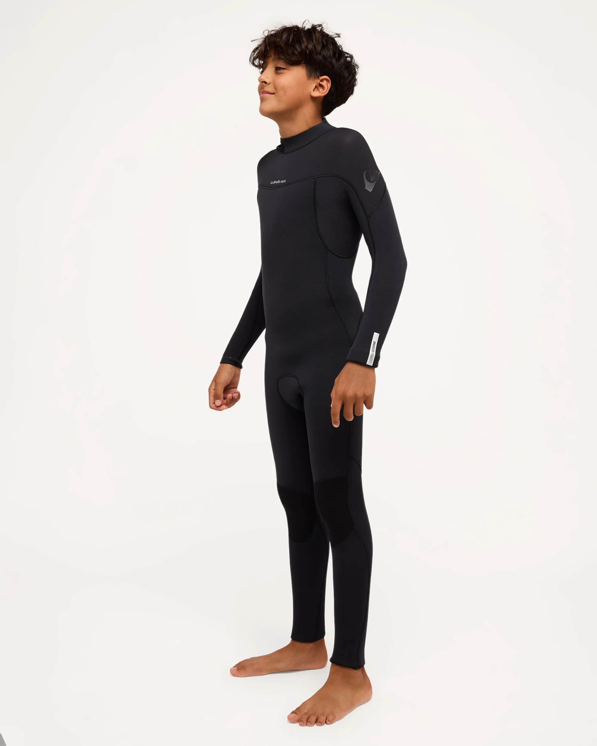 Boys 8-16 4/3 Everyday Sessions Back Zip Wetsuit - Image 3