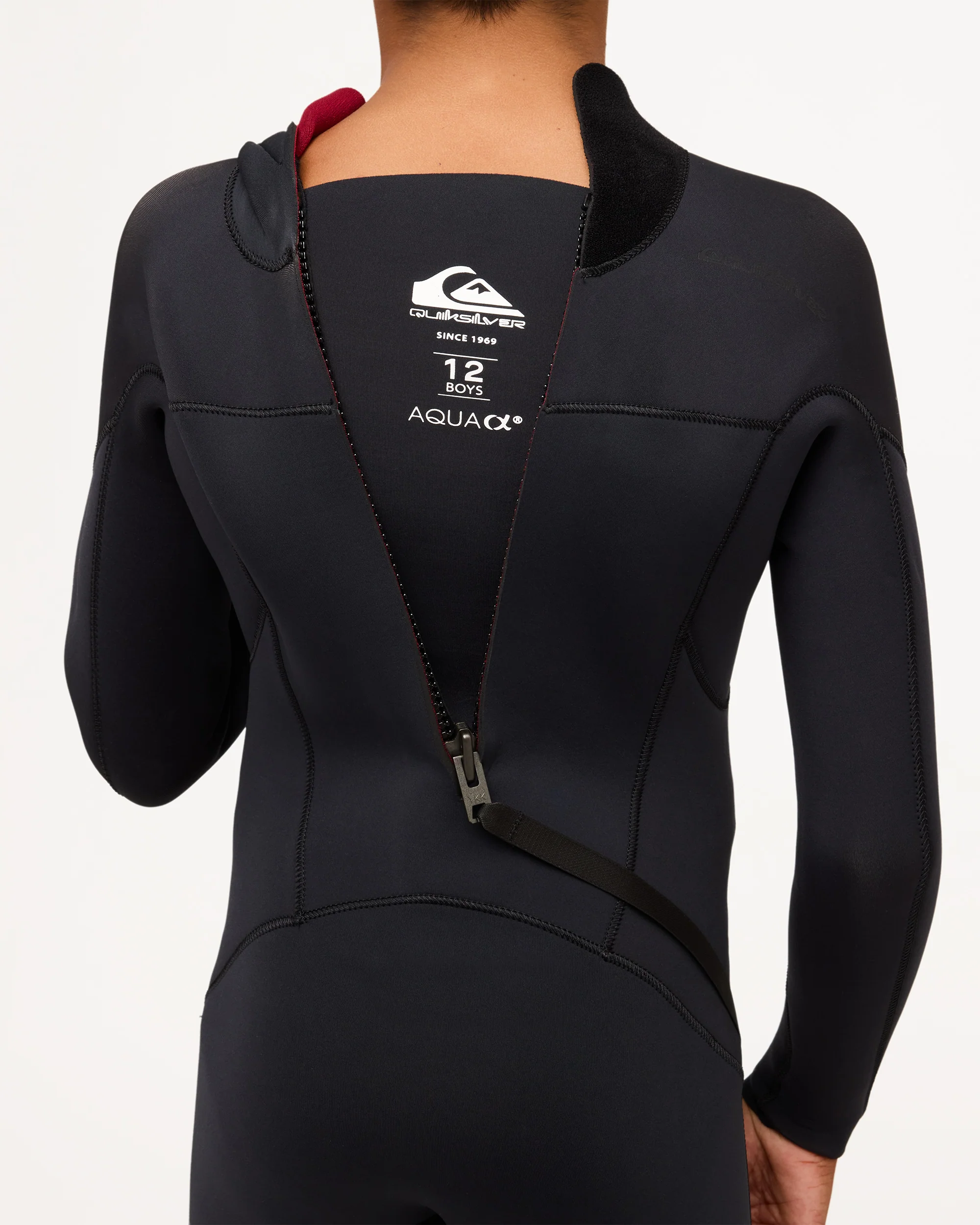 Boys 8-16 4/3 Everyday Sessions Back Zip Wetsuit - Image 7