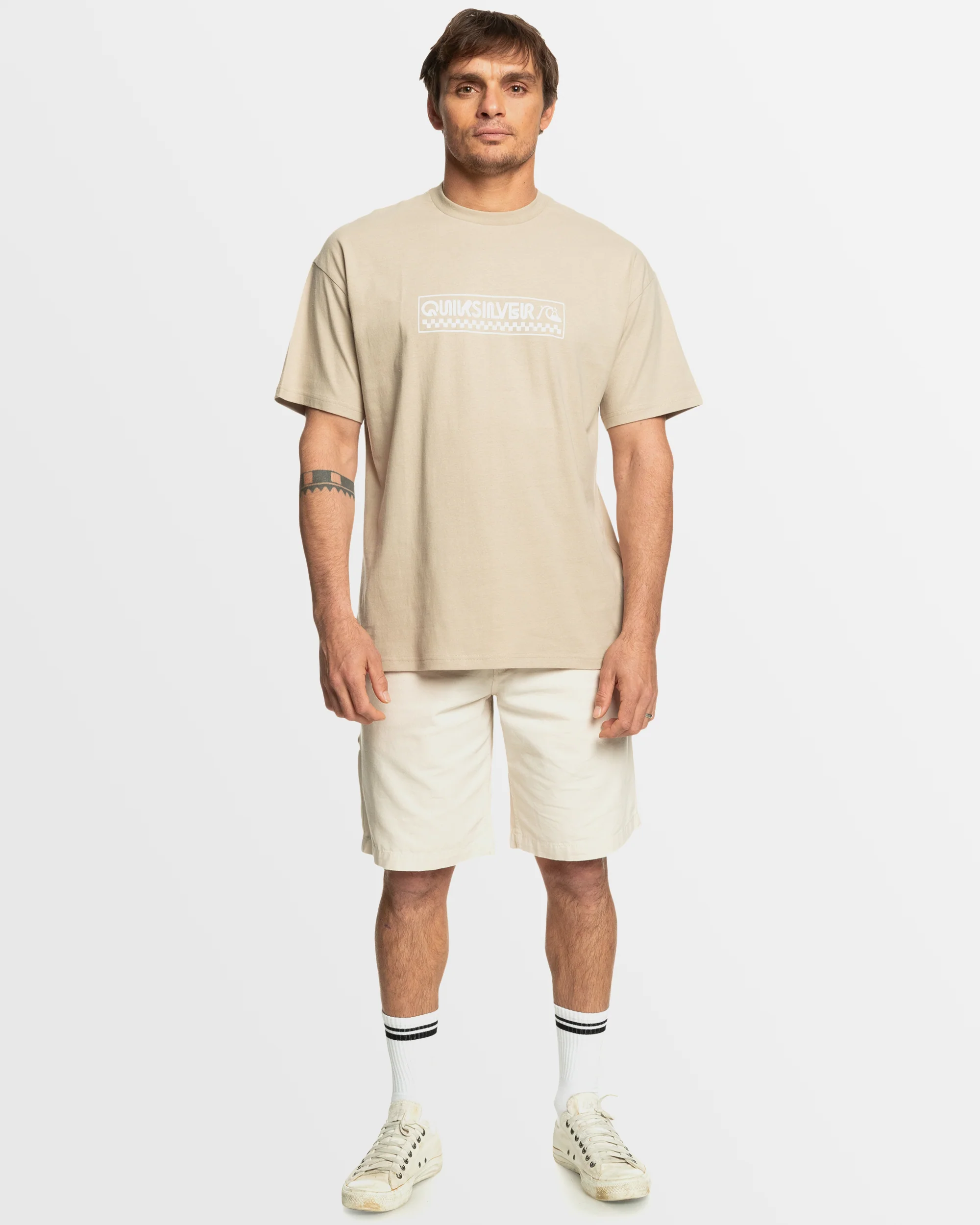 Mens Bubble Check T-Shirt - Image 3