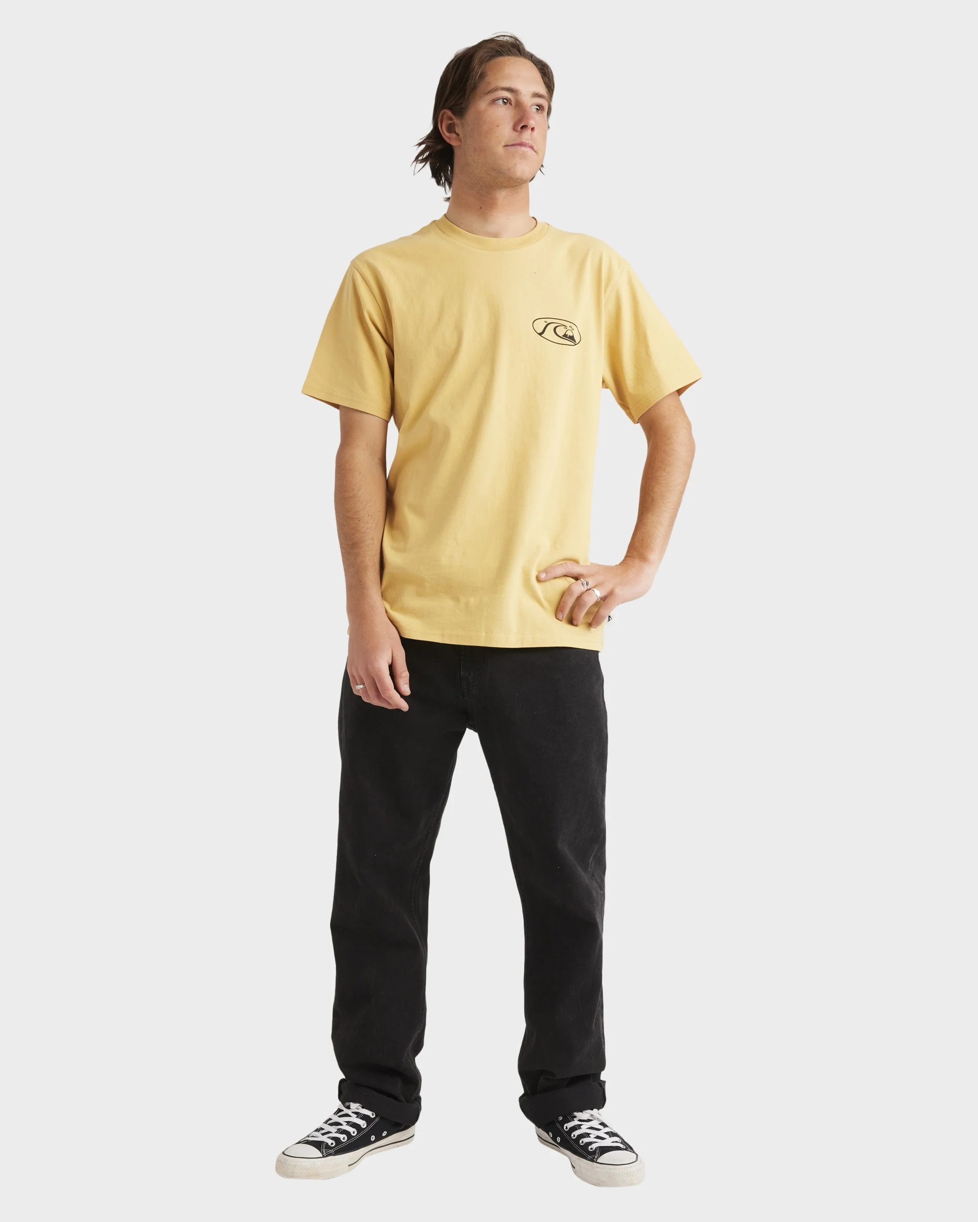 Mens Bubble Oval T-Shirt - Image 3