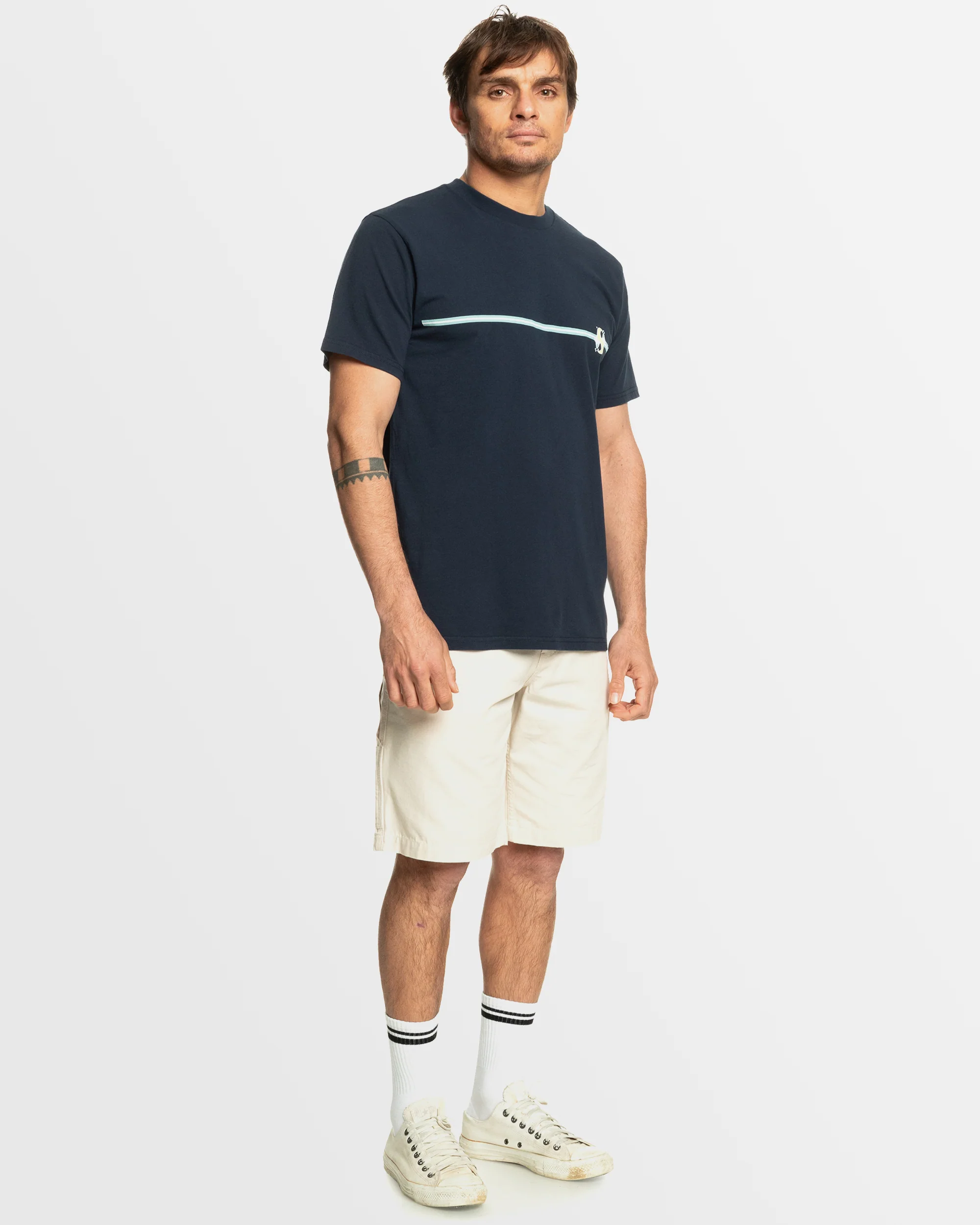 Mens Bubble Stripe T-Shirt - Image 3