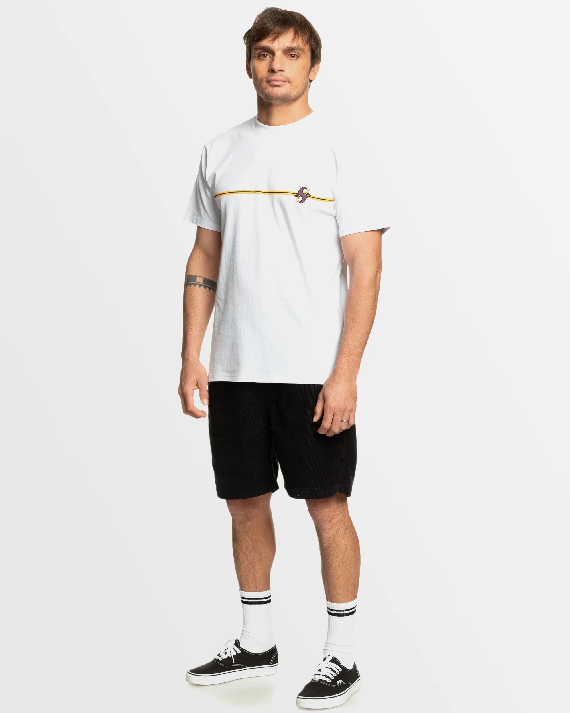 Mens Bubble Stripe T-Shirt - Image 3