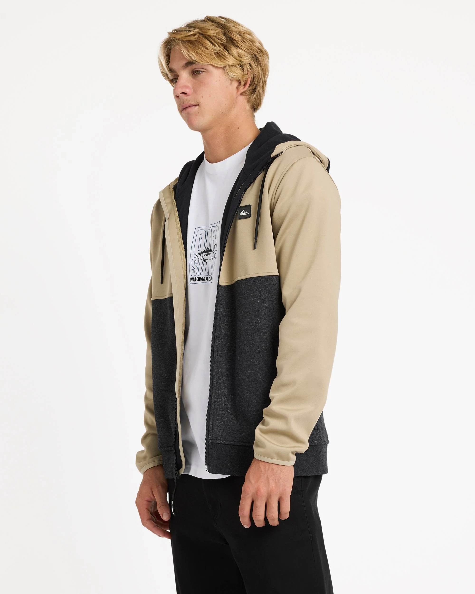 Mens Burnz Zip Up Hoodie - Image 3