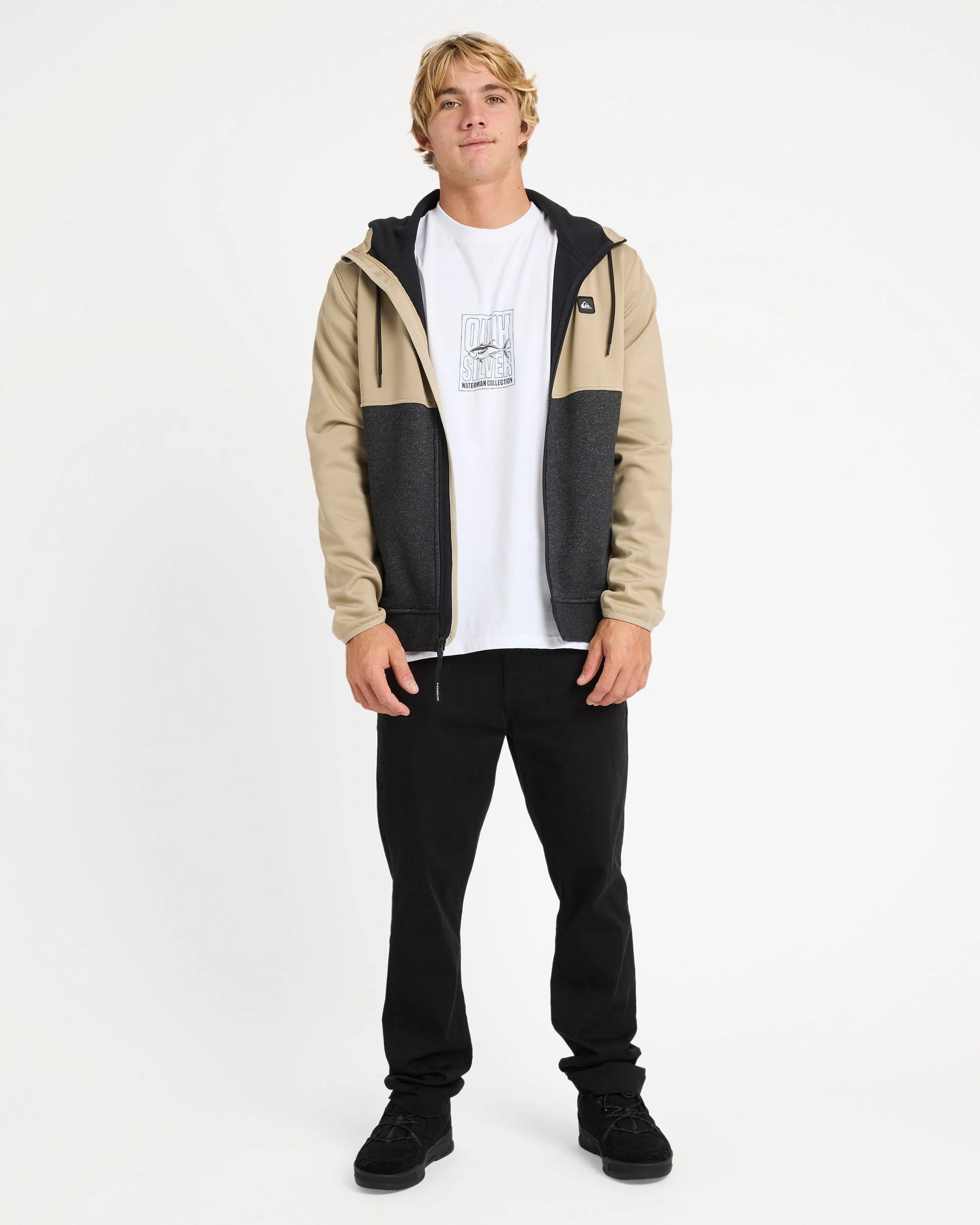 Mens Burnz Zip Up Hoodie - Image 5