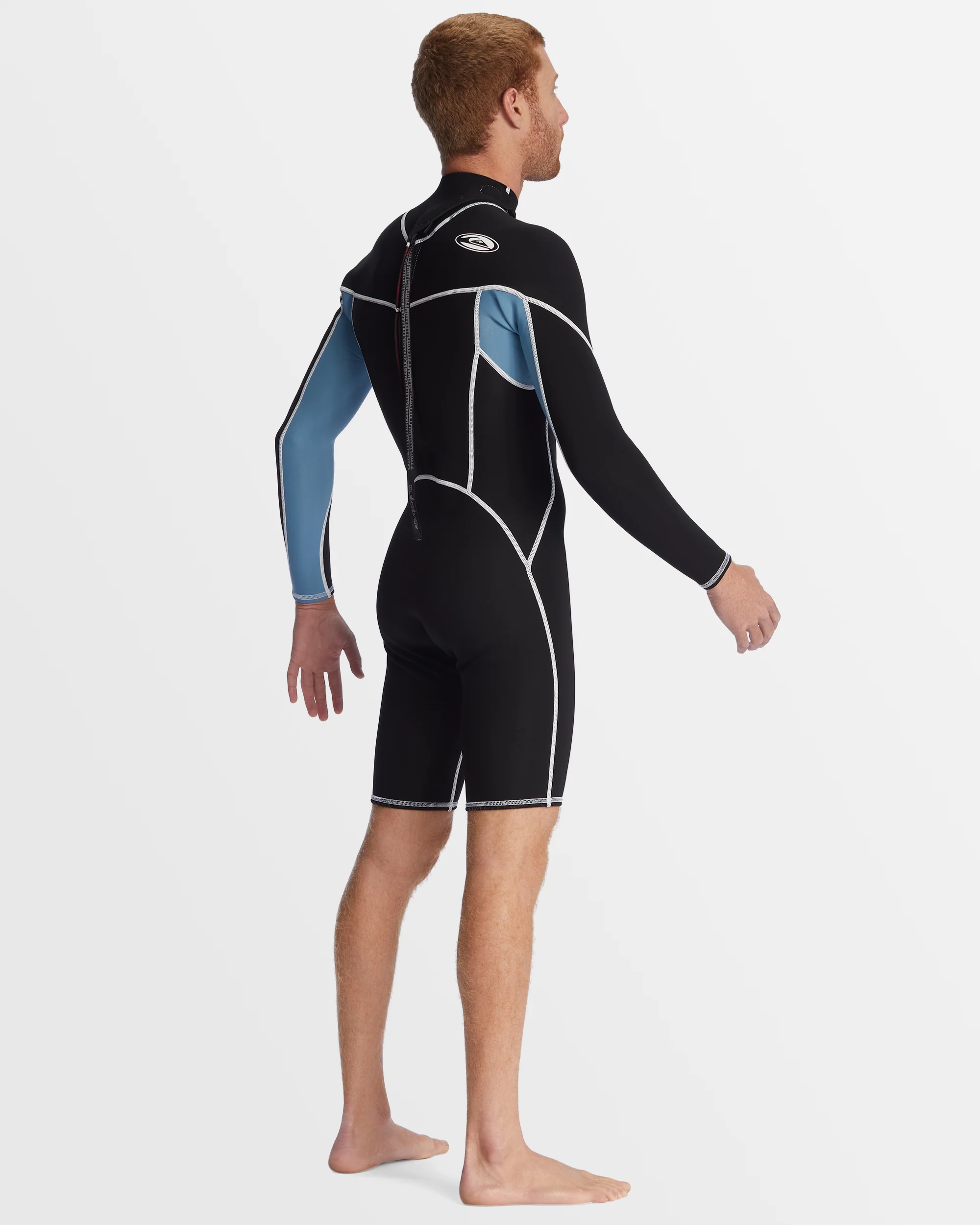 Mens 2/2mm Saturn Capsule Saturn Back-Zip Springsuit - Image 6