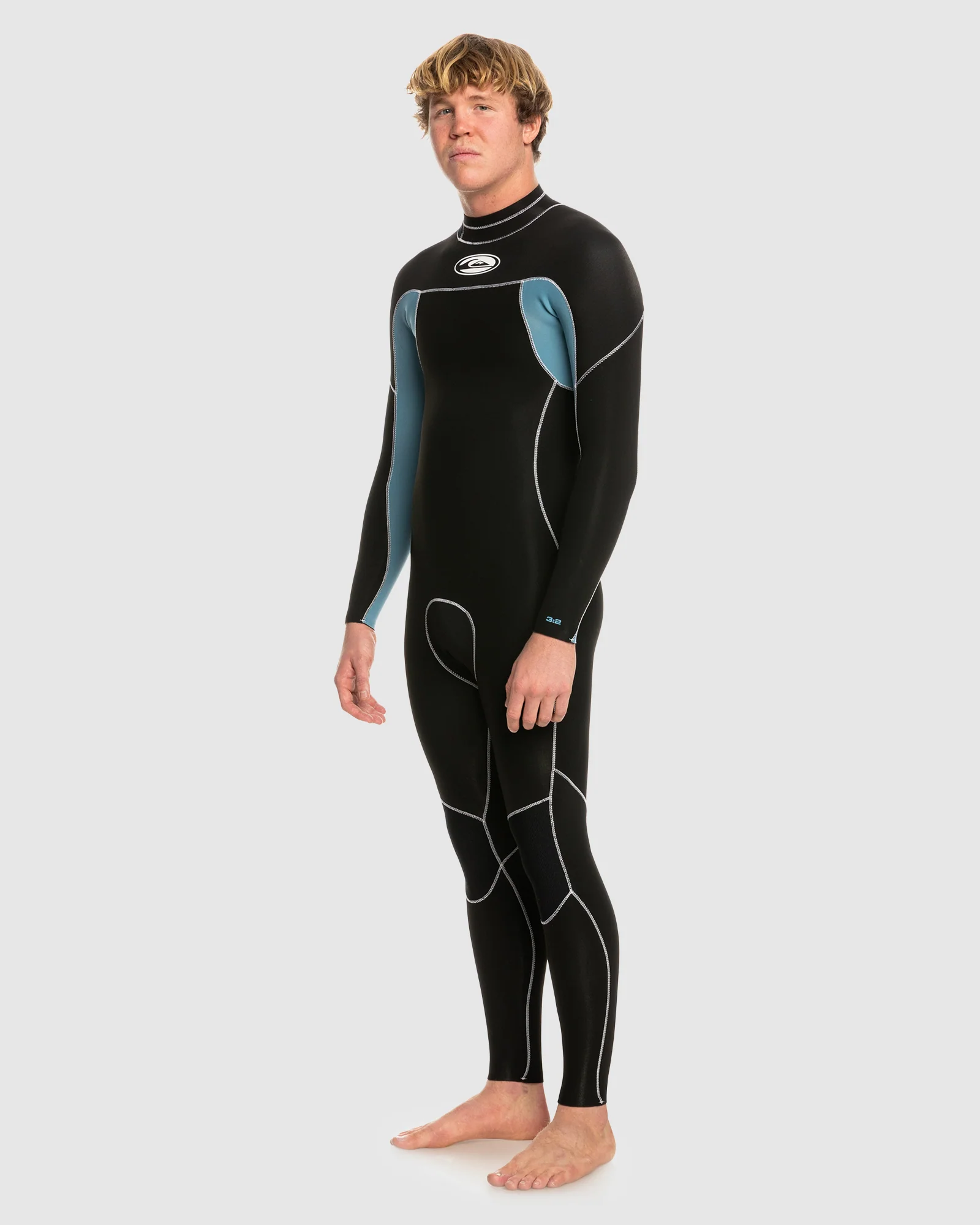 Mens 3/2mm Capsule Saturn Back Zip Wetsuit - Image 2