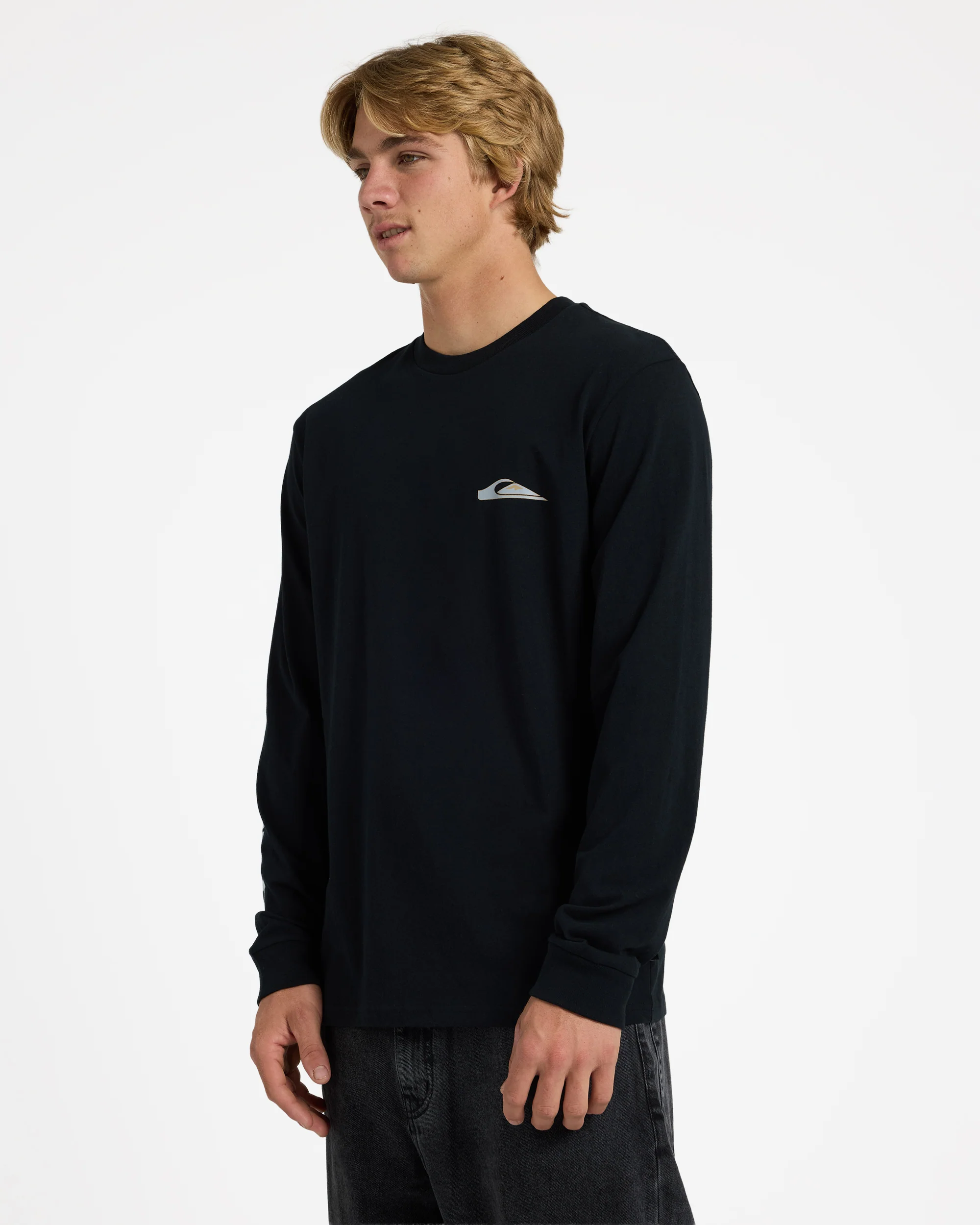 Mens Carbon Long Sleeve T-Shirt - Image 3