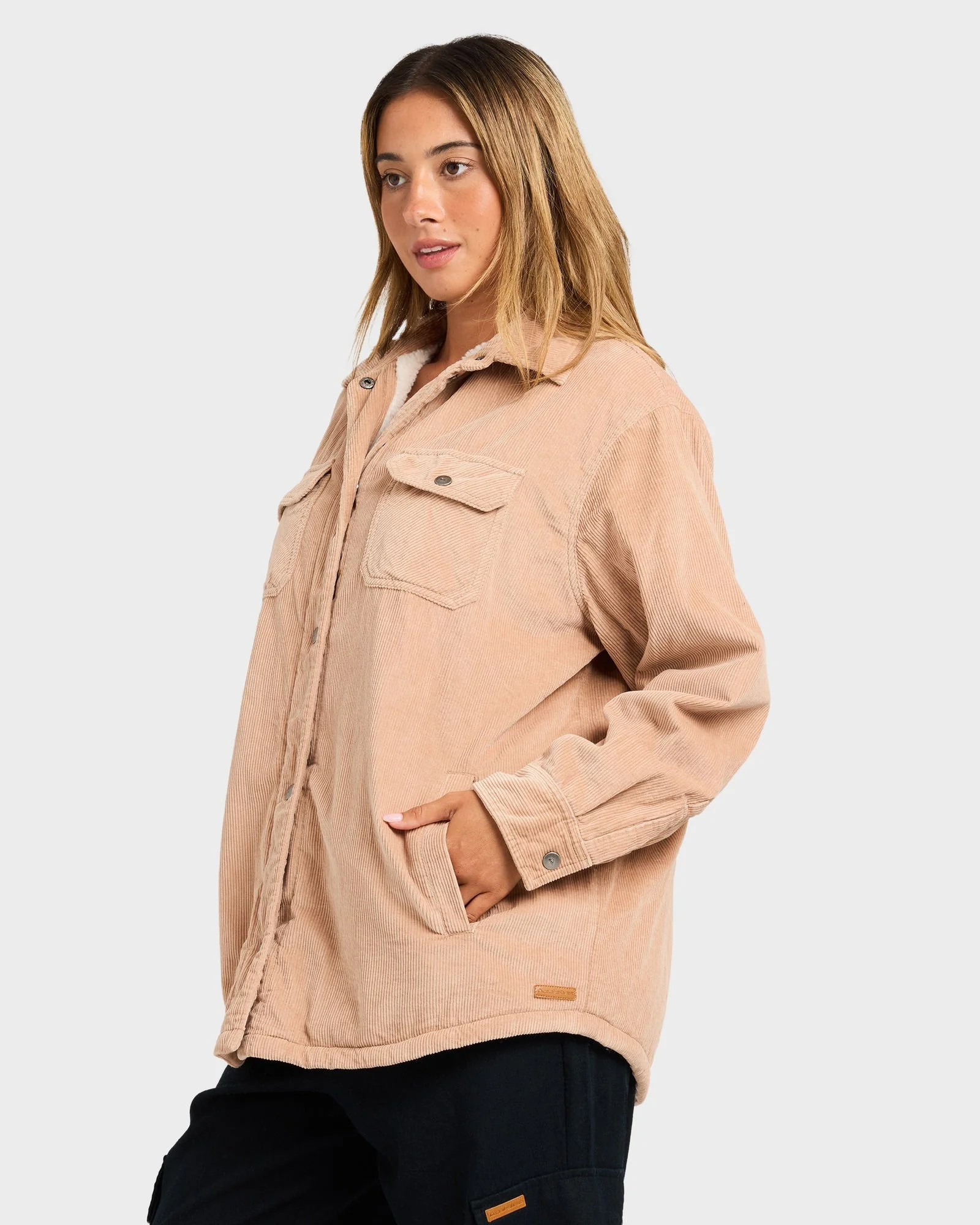 Womens Central Corduroy Jacket - Image 3