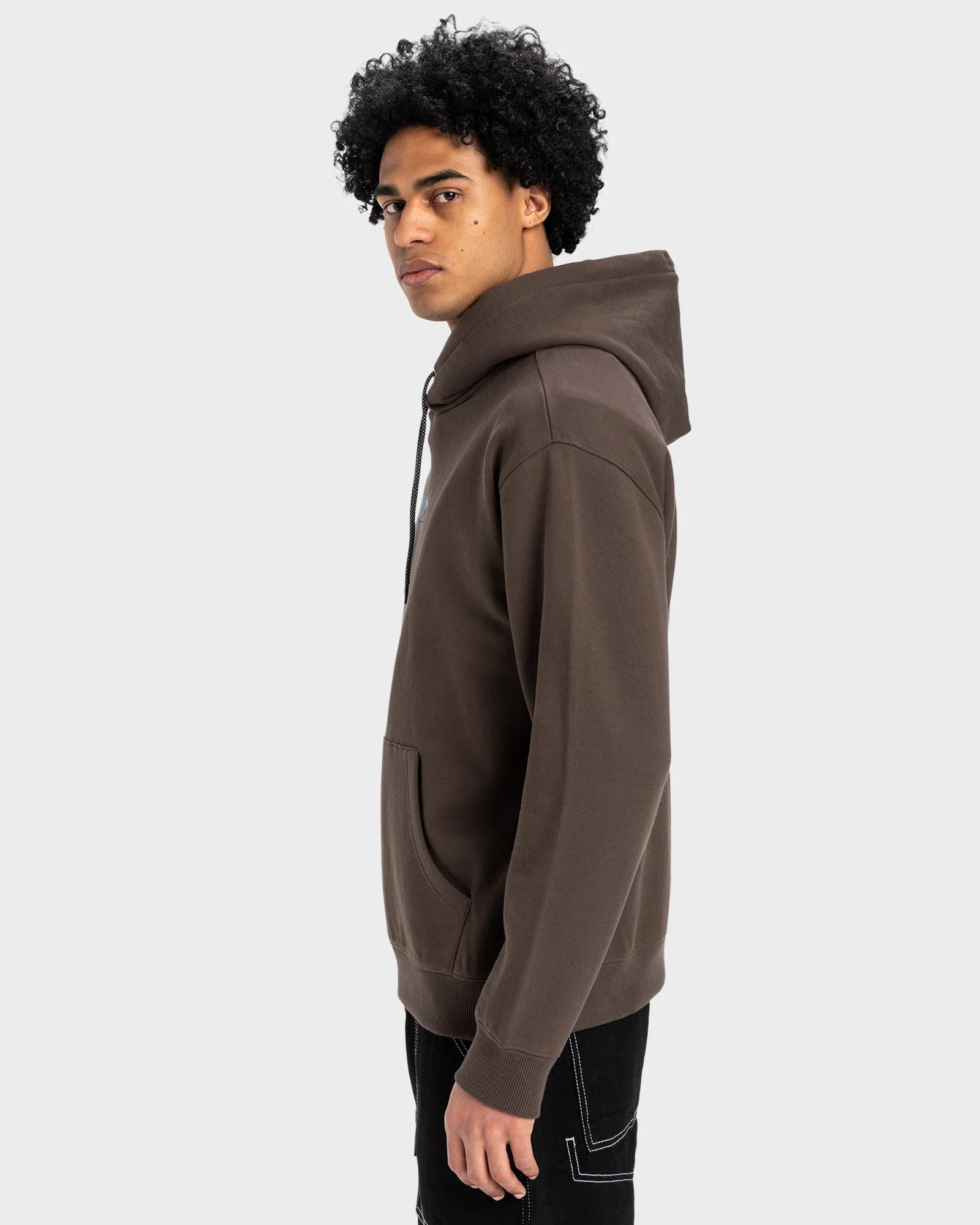 Mens Chrome Lightning Pullover Hoodie - Image 2
