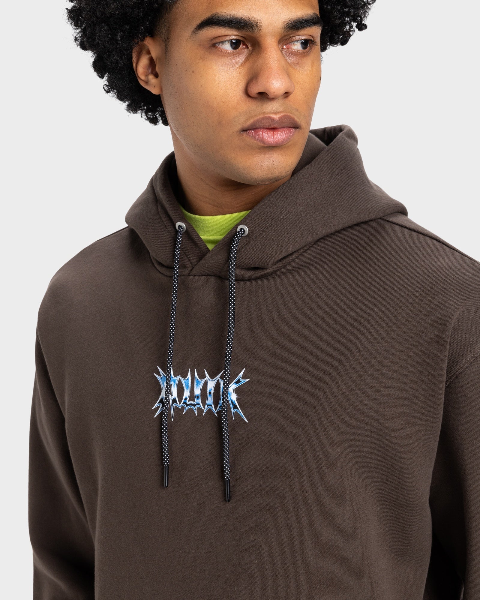 Mens Chrome Lightning Pullover Hoodie - Image 4
