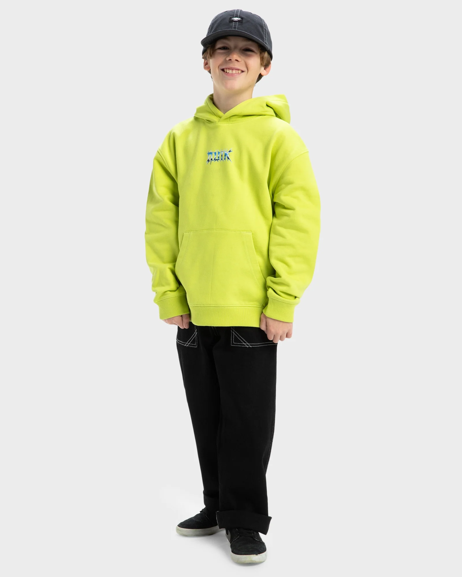 Boys 8-16 Chrome Lightning Pullover Hoodie - Image 4
