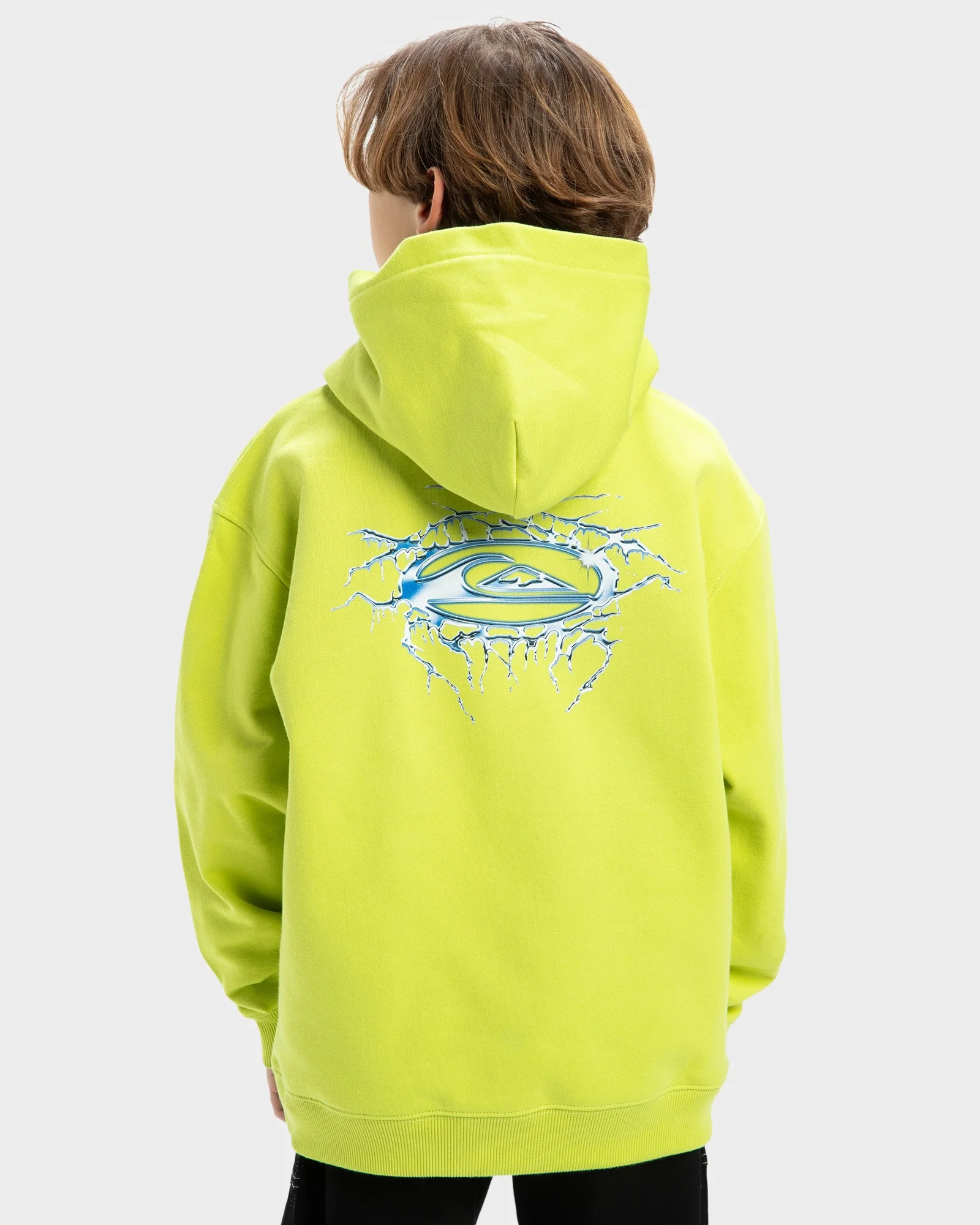Boys 8-16 Chrome Lightning Pullover Hoodie - Image 5