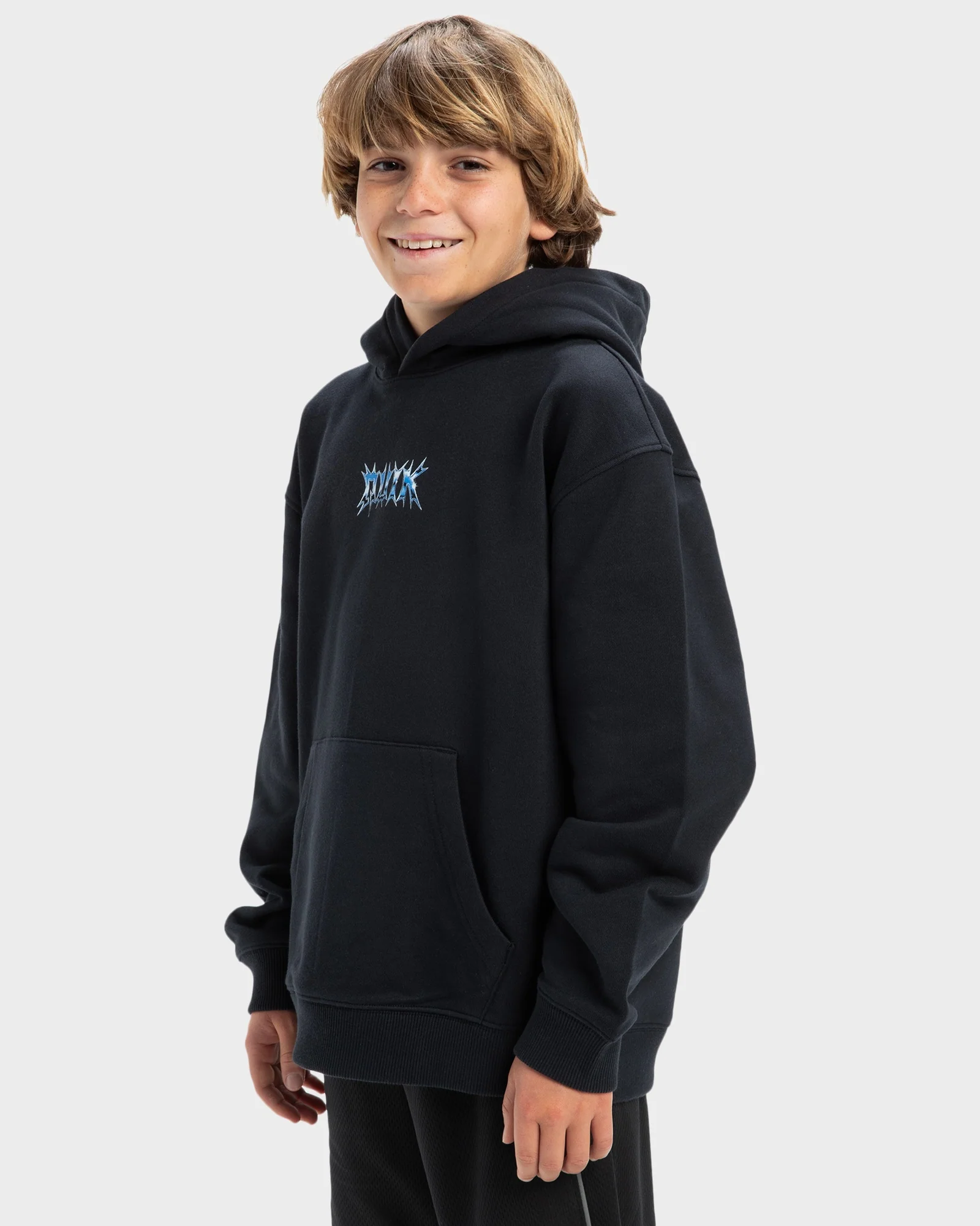 Boys 8-16 Chrome Lightning Pullover Hoodie - Image 2