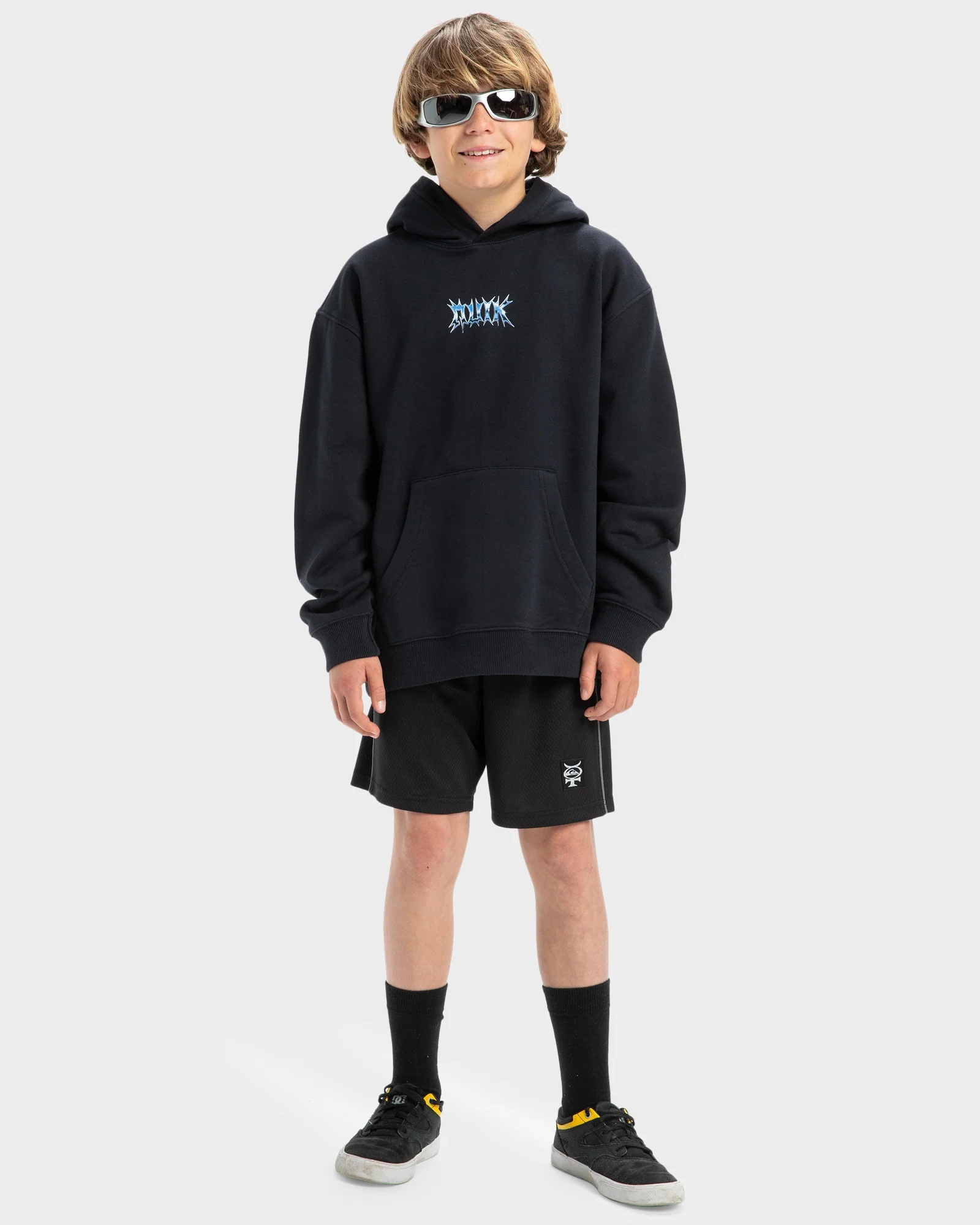 Boys 8-16 Chrome Lightning Pullover Hoodie - Image 4