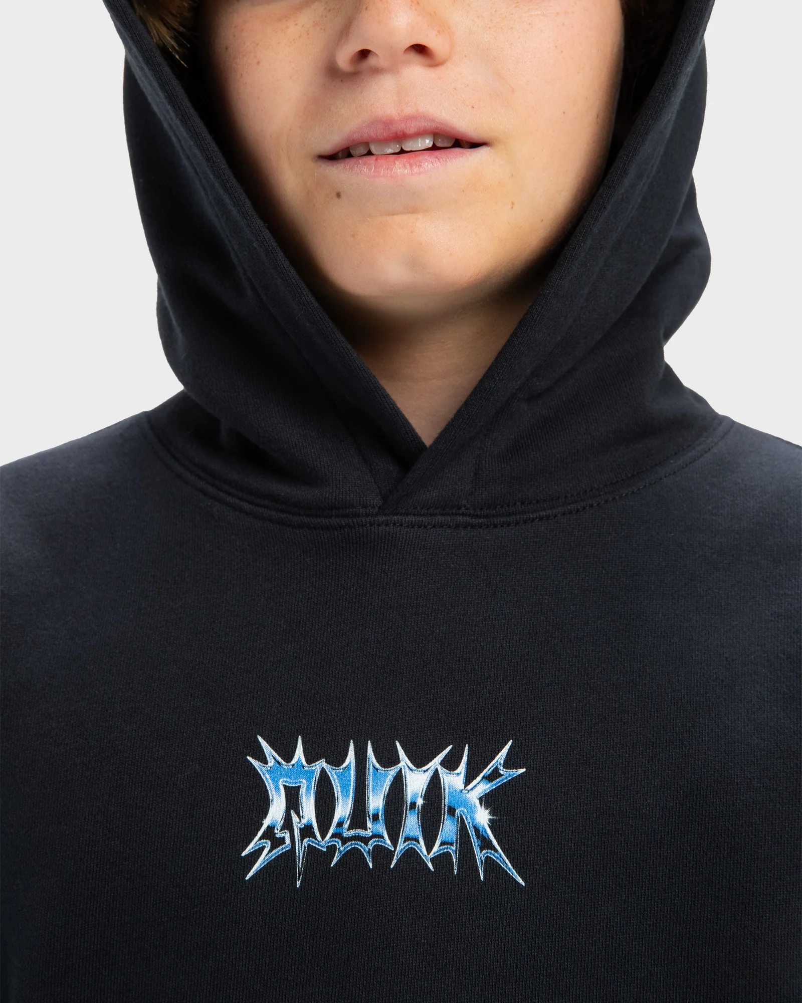 Boys 8-16 Chrome Lightning Pullover Hoodie - Image 5