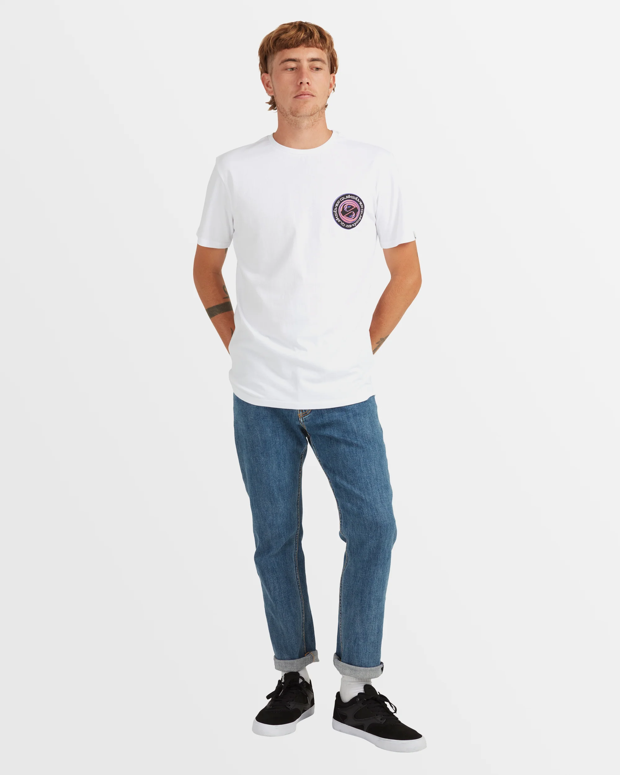 Mens Circle Game Short Sleeve T-Shirt - Image 5