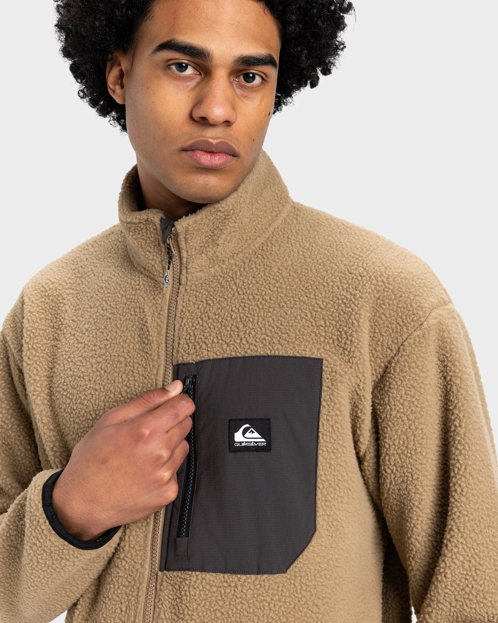 Mens Clean Coast Full Zip Crew Neck - Image 4