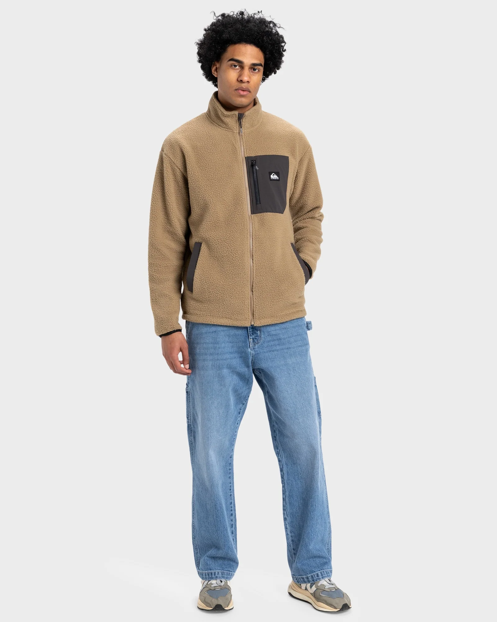 Mens Clean Coast Full Zip Crew Neck - Image 5