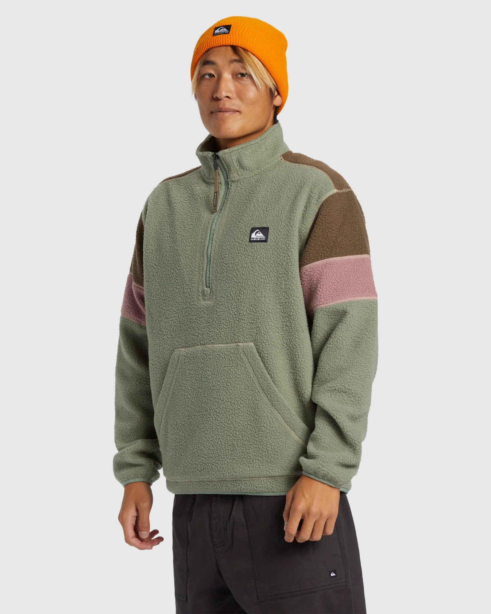 Mens Clean Coast Half Zip Sweatshirt - Image 2