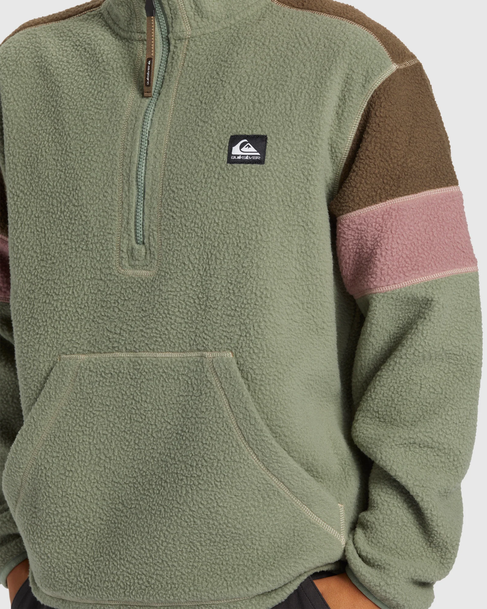 Mens Clean Coast Half Zip Sweatshirt - Image 4
