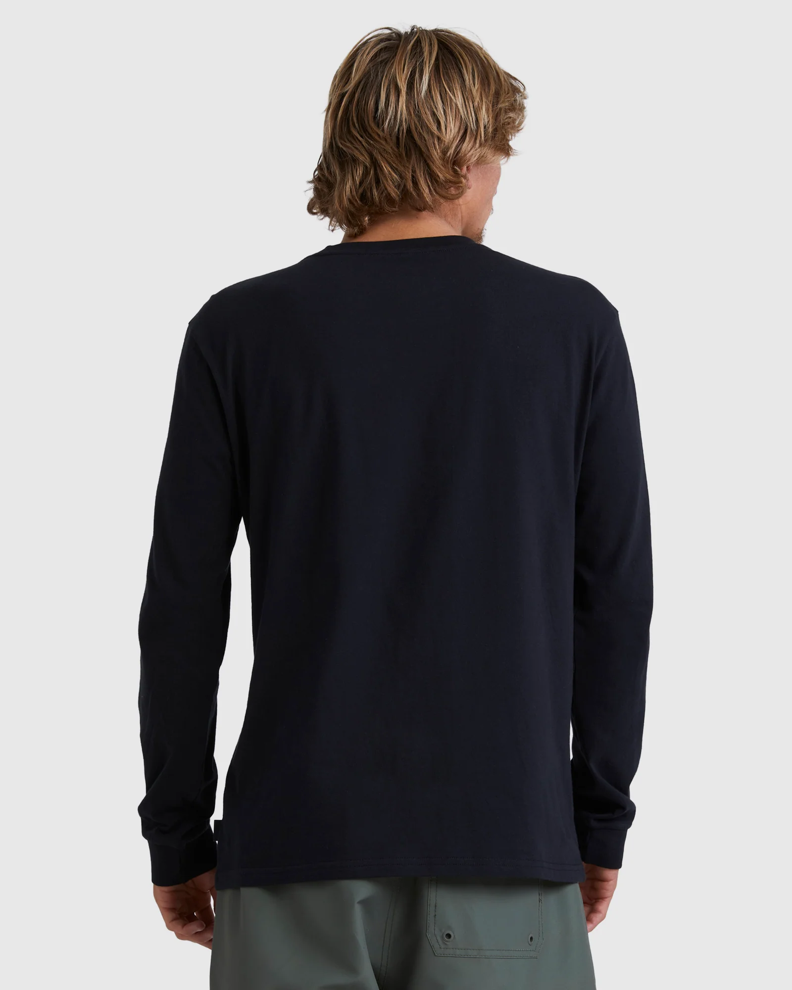 Mens Clear Lines Long Sleeve T-Shirt - Image 3