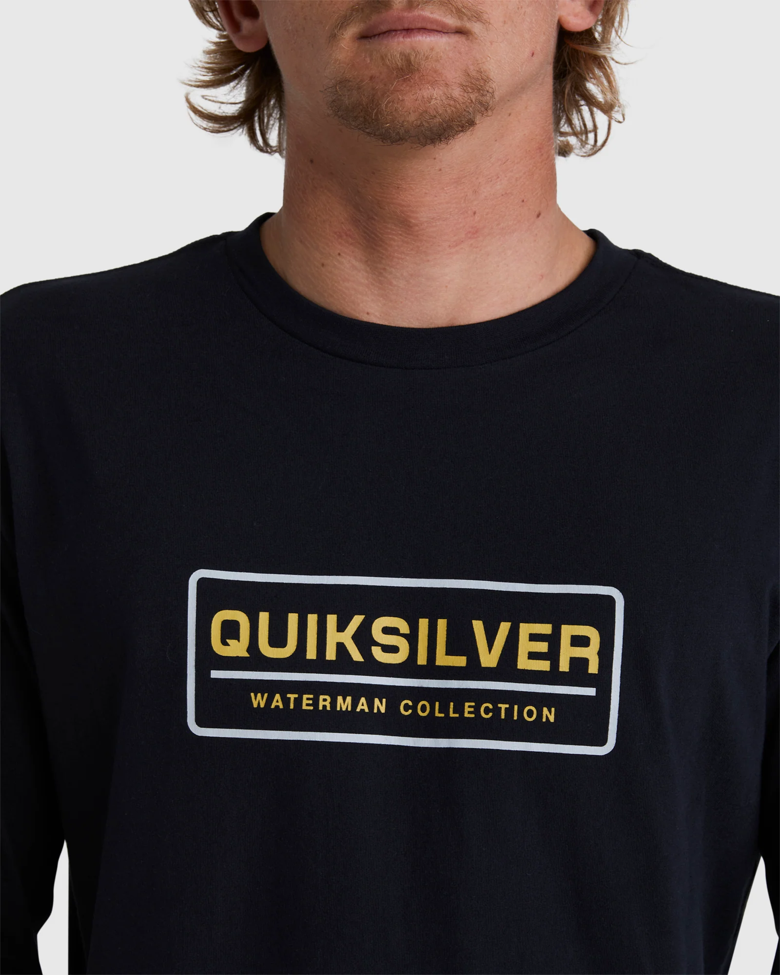 Mens Clear Lines Long Sleeve T-Shirt - Image 4