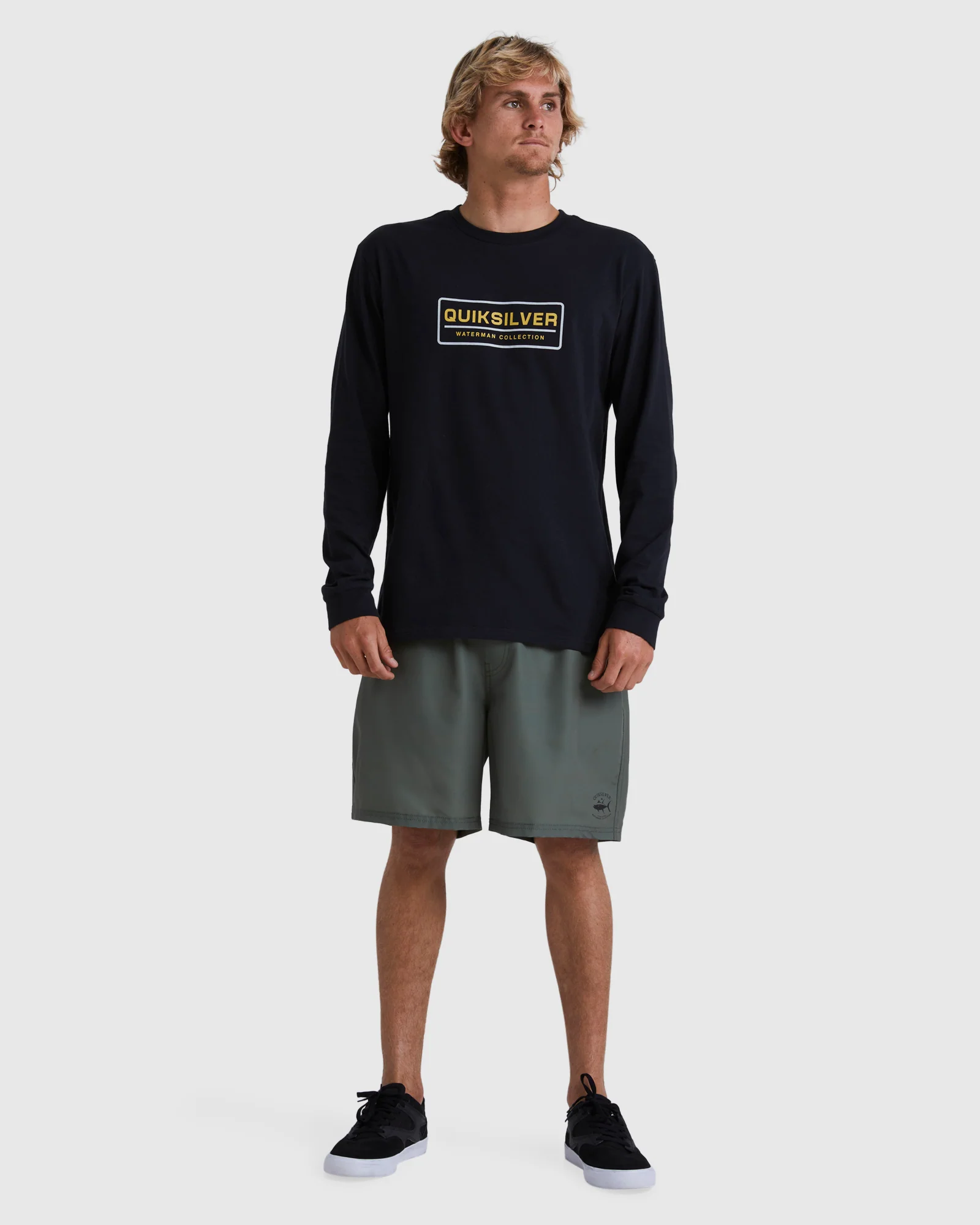 Mens Clear Lines Long Sleeve T-Shirt - Image 5