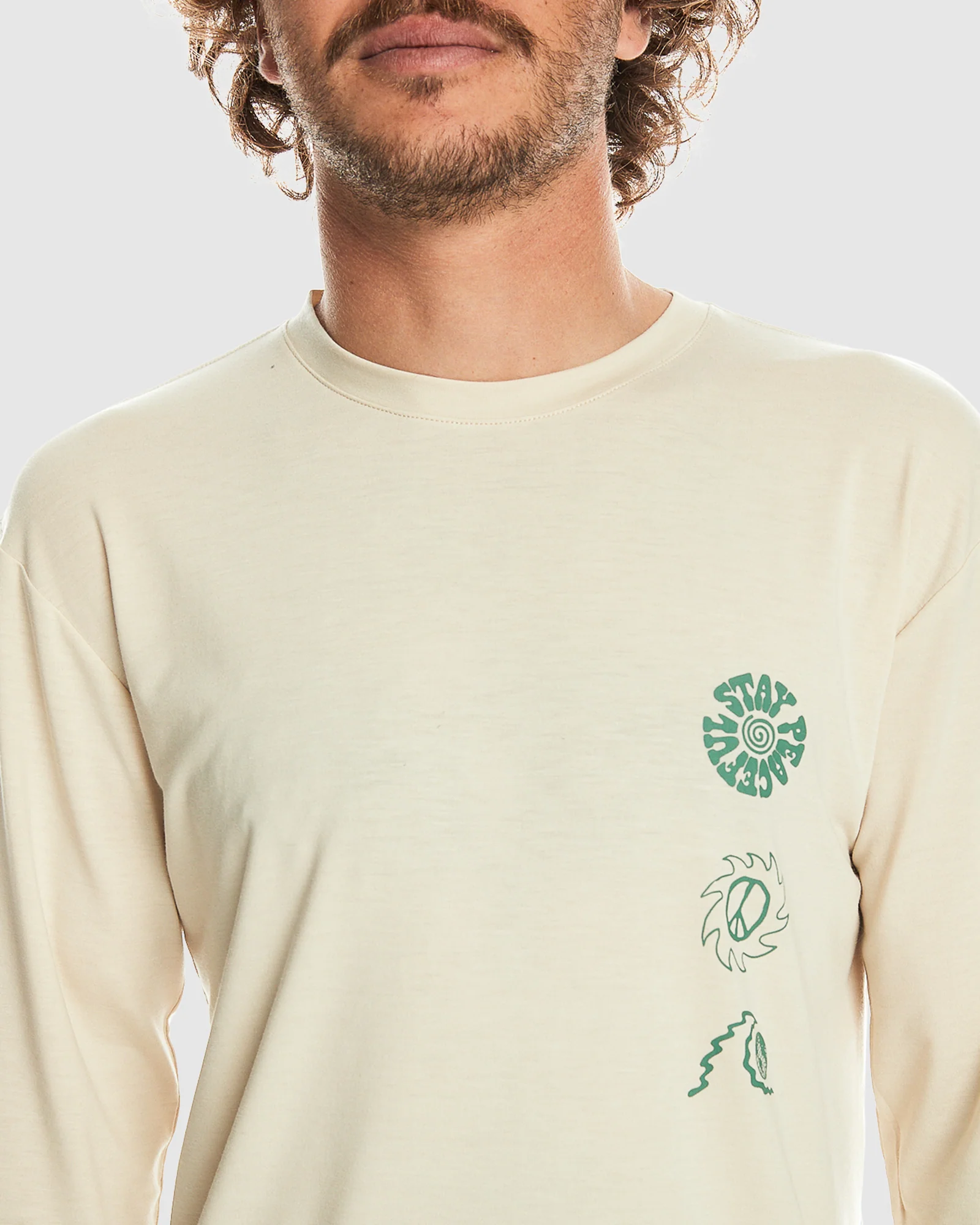 Mens Coastal Run Long Sleeve T-Shirt - Image 3