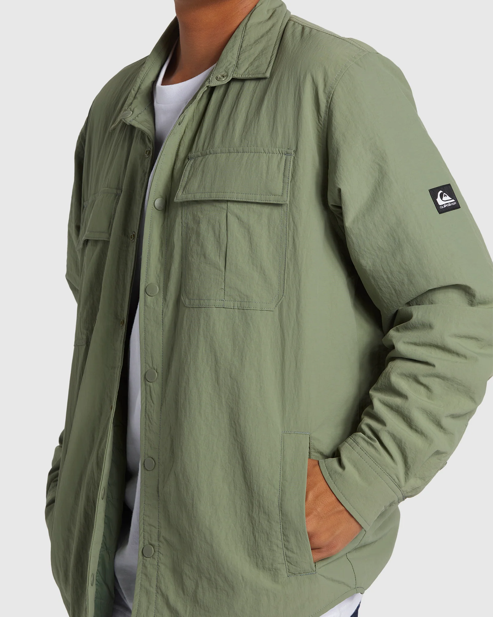 Mens Cold Snap Insulated Shacket - Image 4