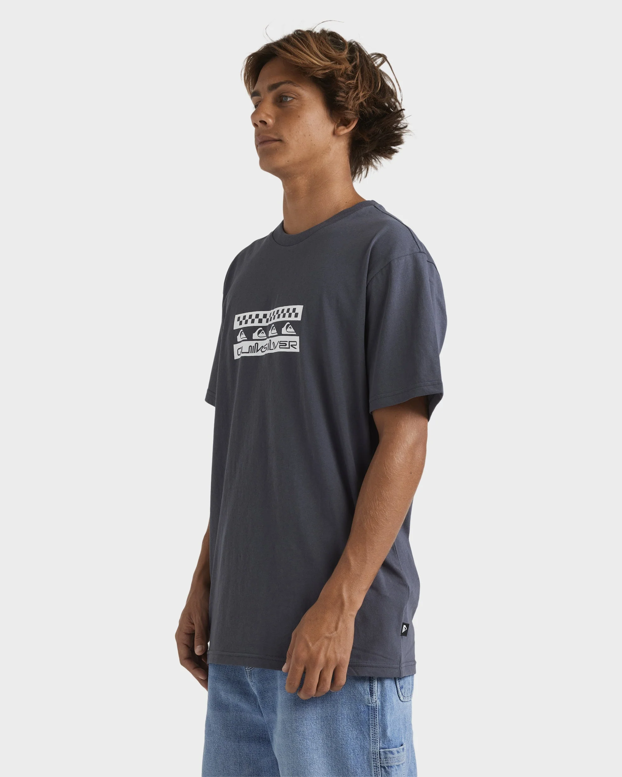Mens Comp Check T-Shirt - Image 3