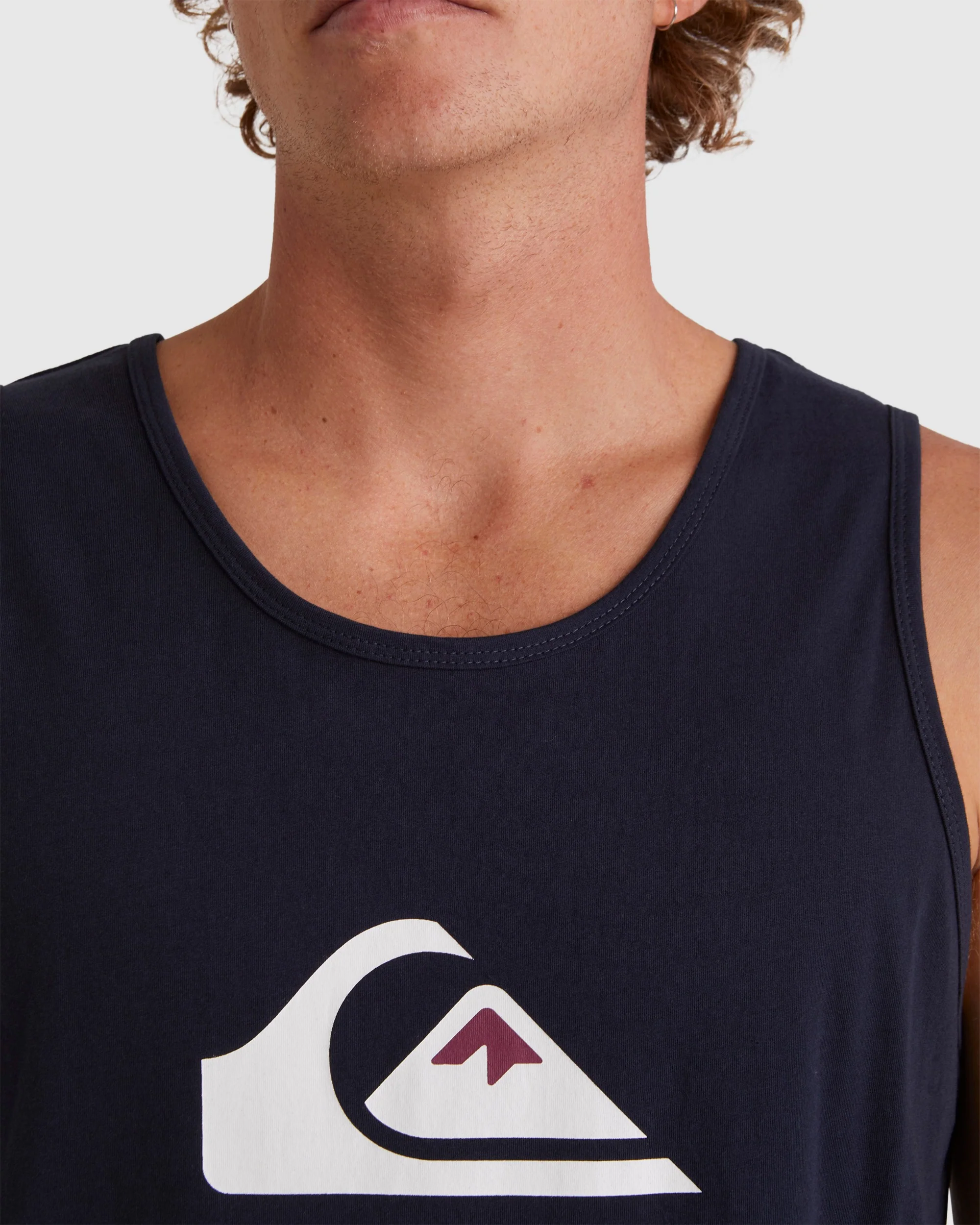 Mens Comp Logo Muscle Vest Top - Image 4
