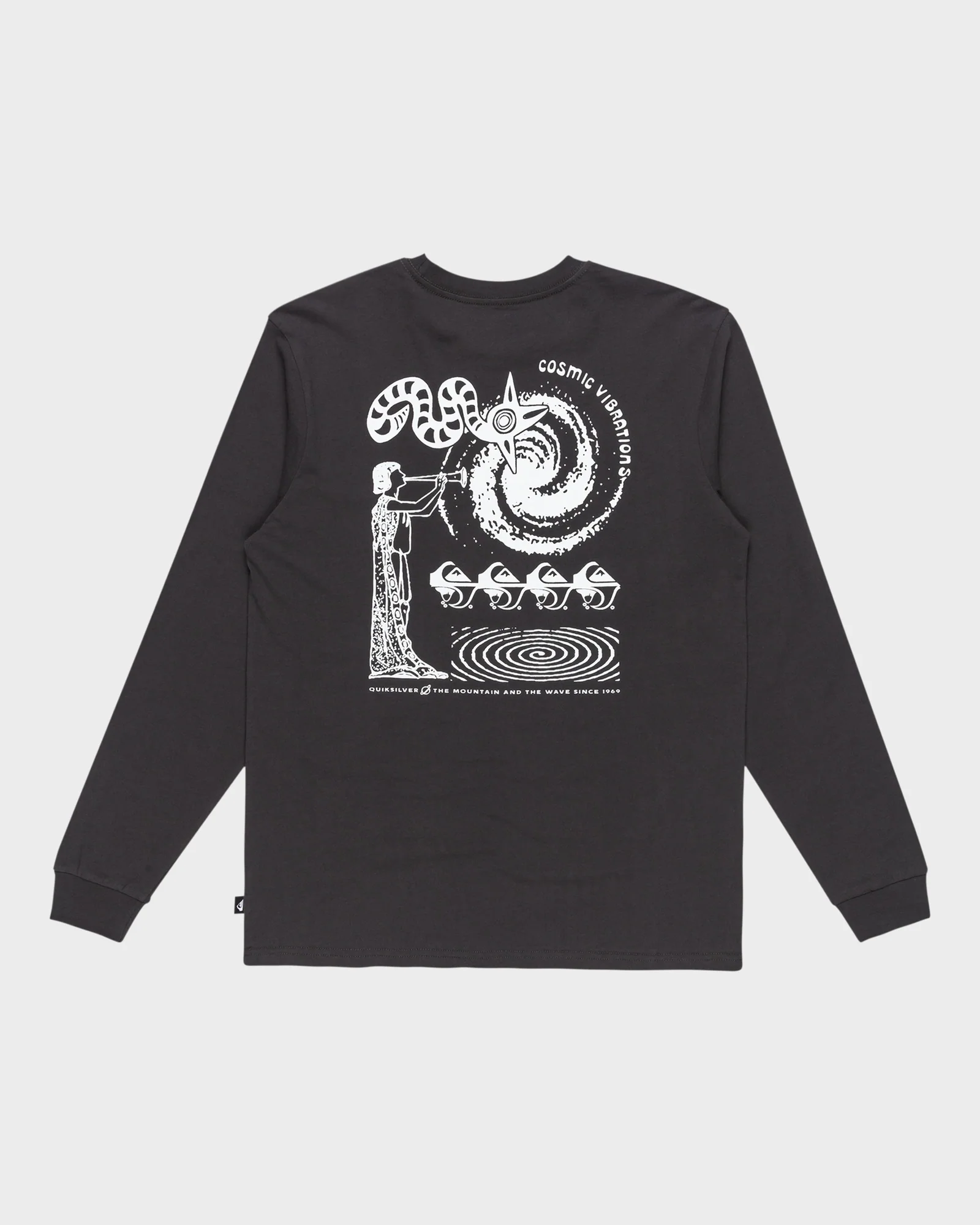 Mens Cosmic Vibe Long Sleeve T-Shirt - Image 7