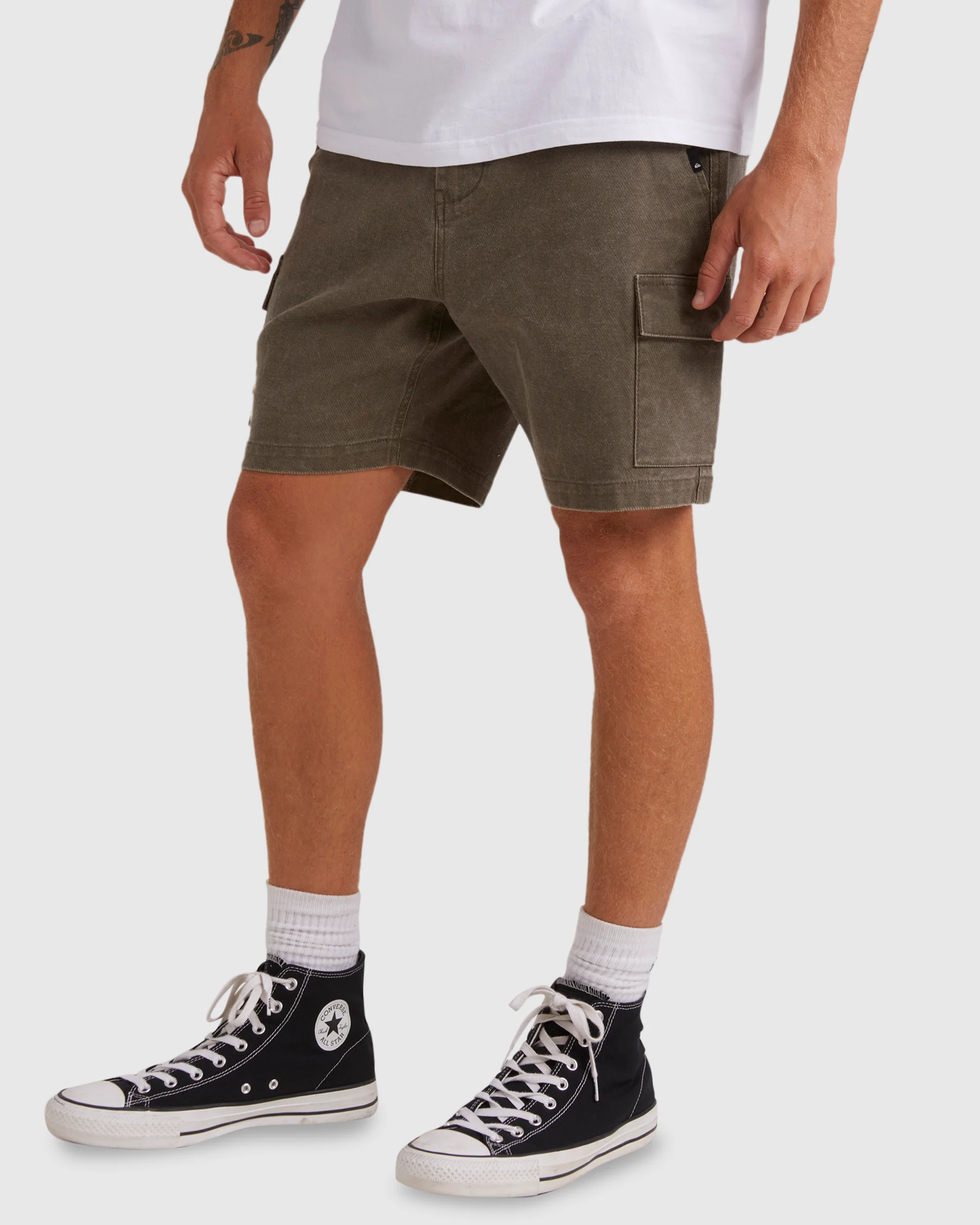 Mens Crowded Cargo Shorts - Image 2