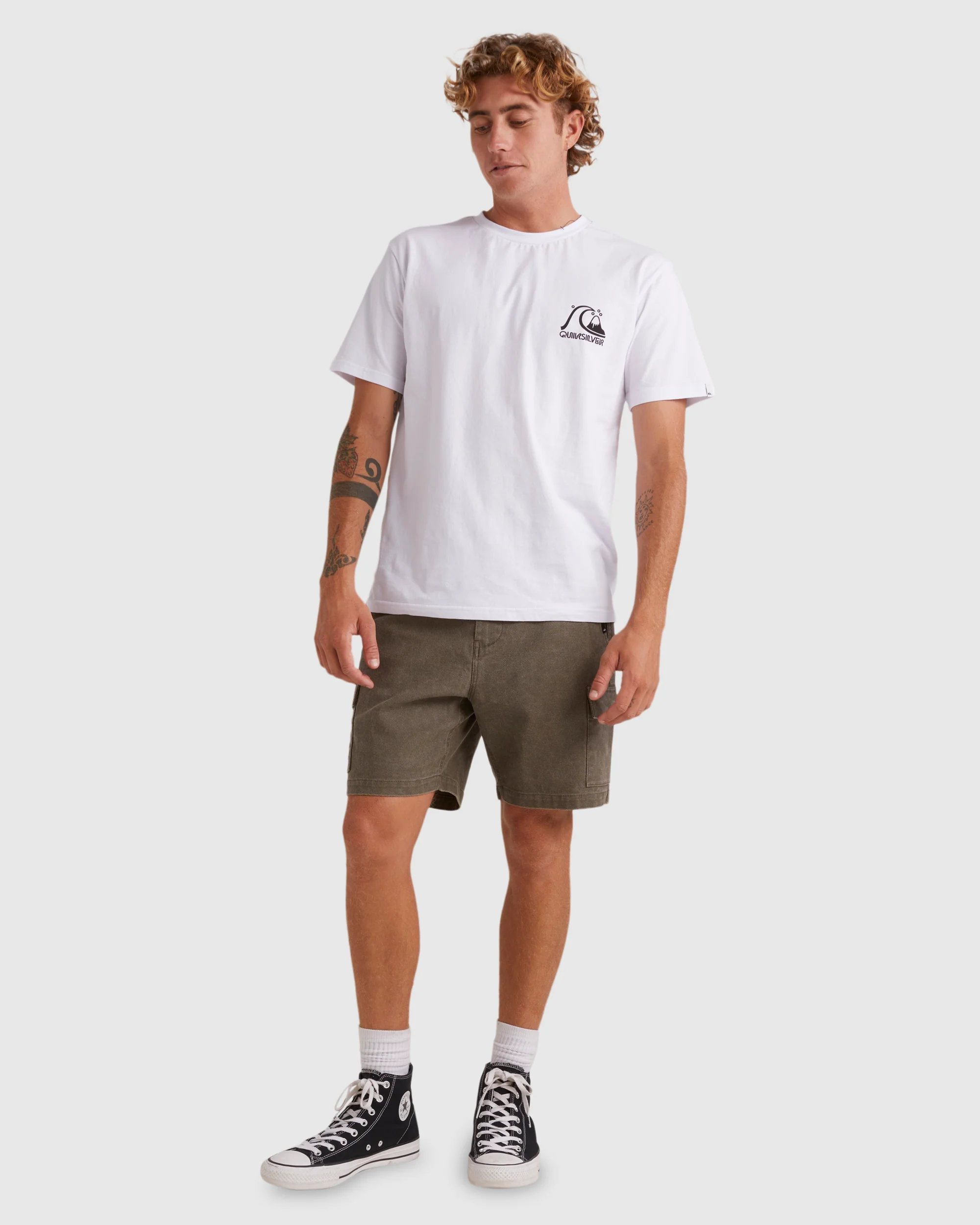 Mens Crowded Cargo Shorts - Image 5