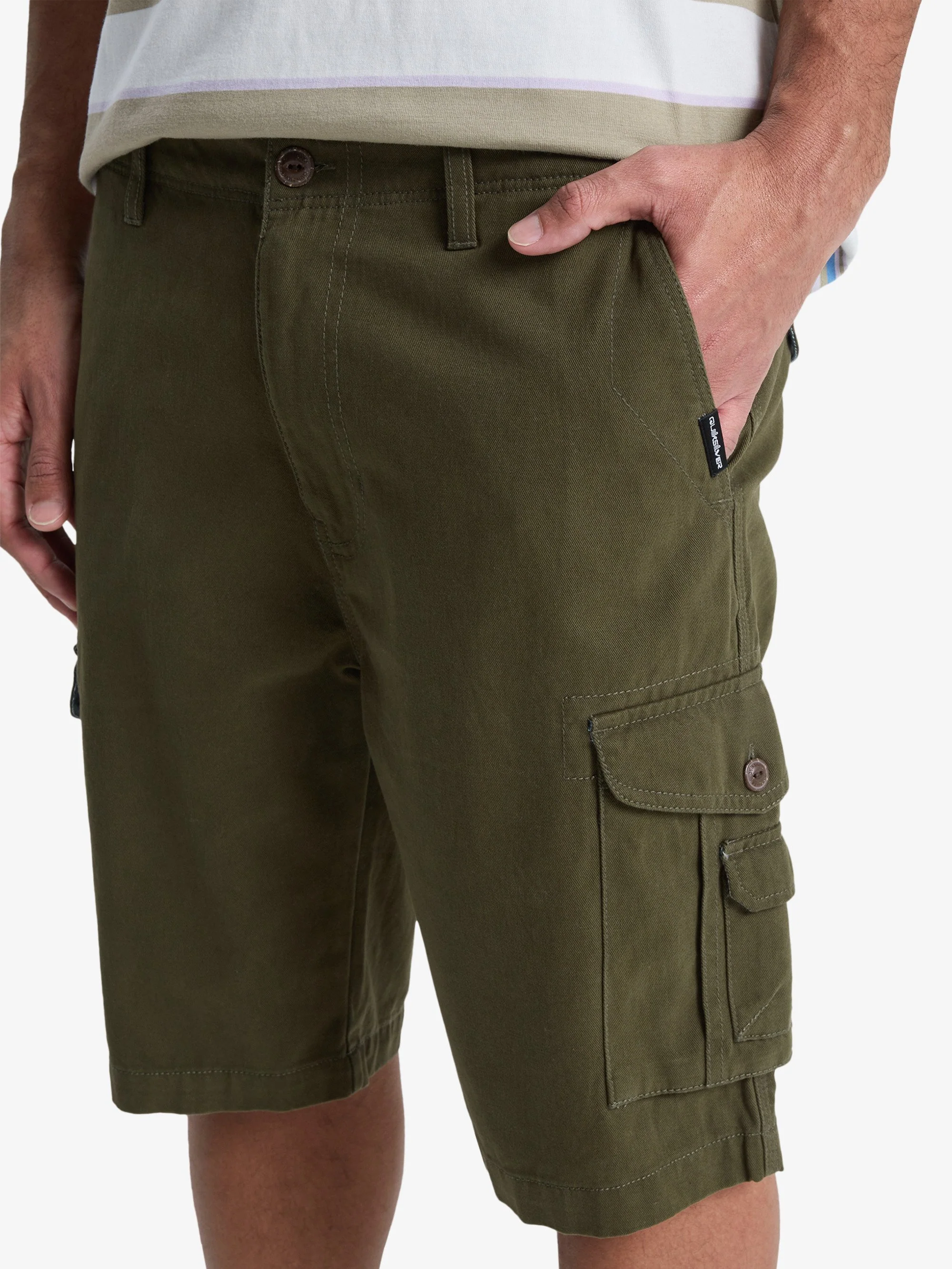 Mens Crucial Battle 21" Cargo Shorts - Image 5