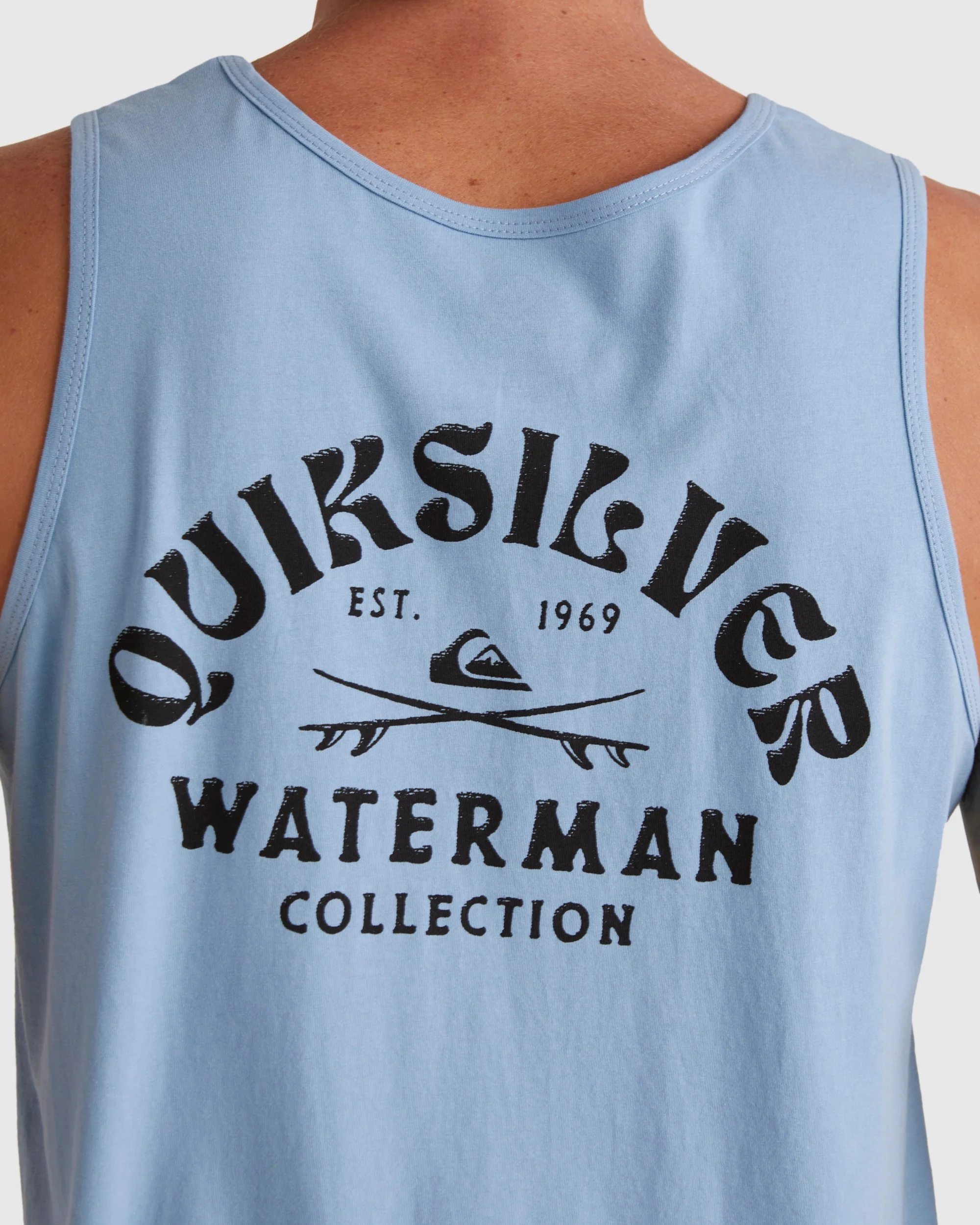 Mens Deep Water Muscle Vest Top - Image 4