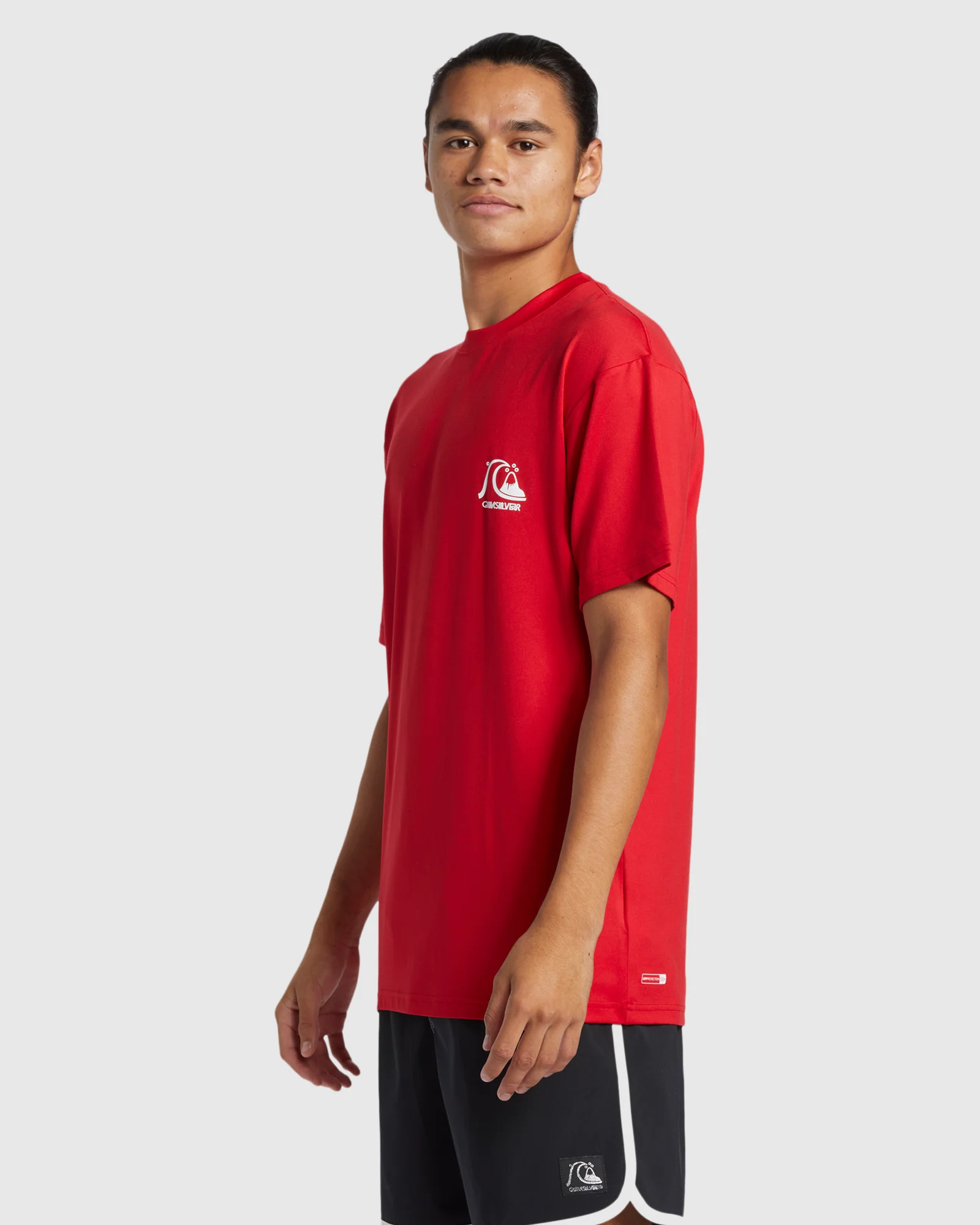 Mens DNA Bubble Logo Short Sleeve Upf 50 Surf T-Shirt - Image 2