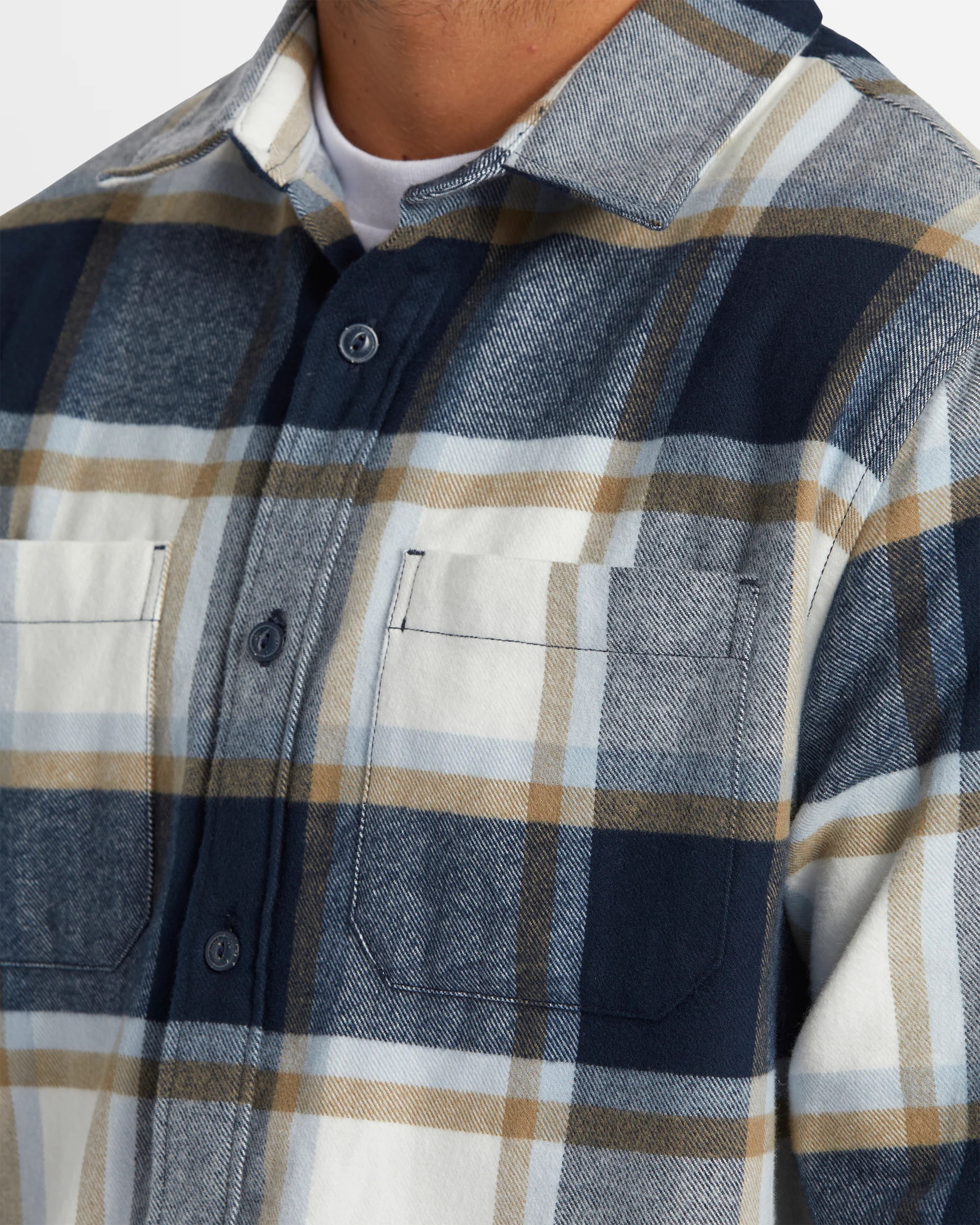 Mens DNA Flannel Flannel Shirt - Image 3