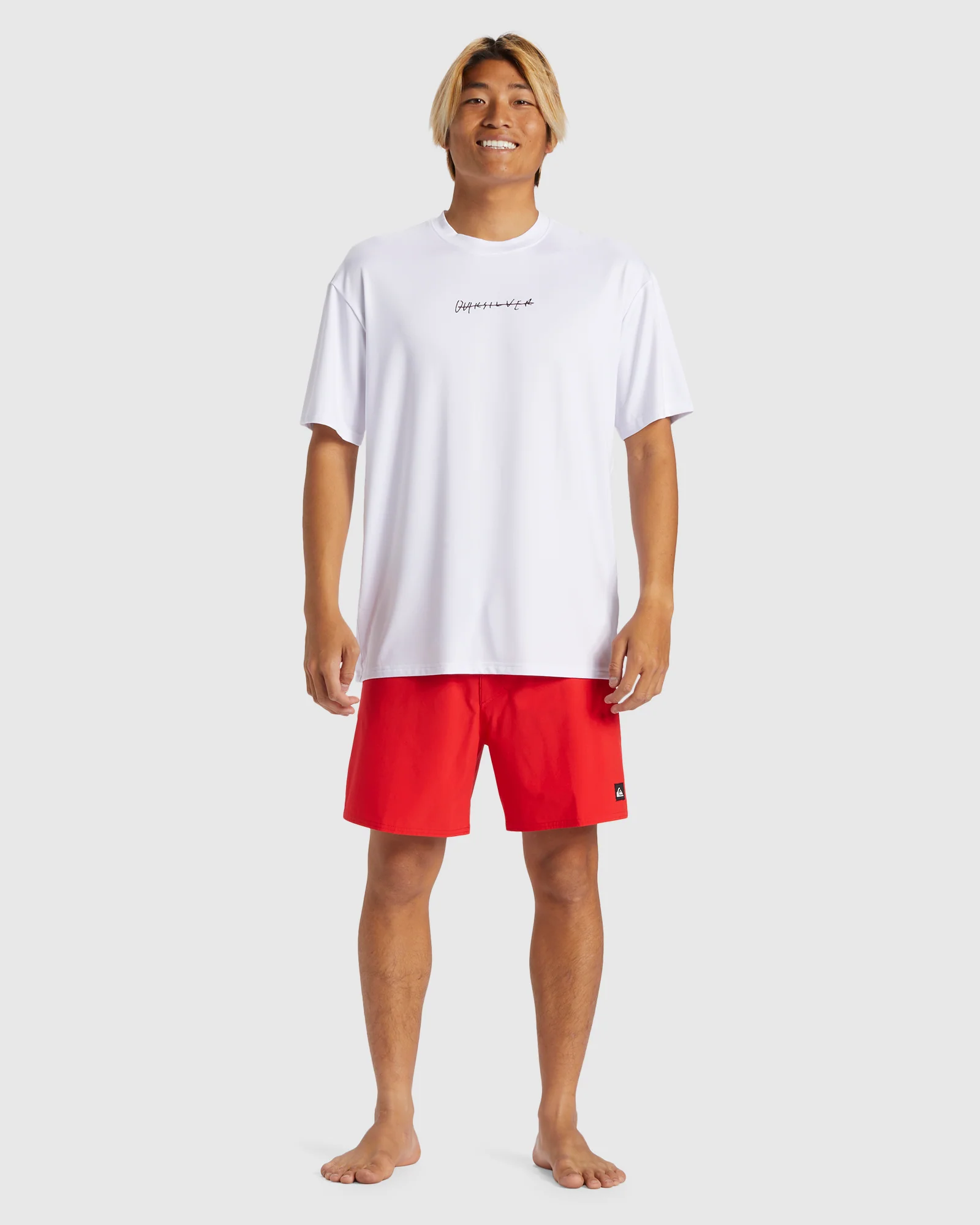 Mens DNA Rushed Logo Short Sleeve Upf 50 Surf T-Shirt - Image 3