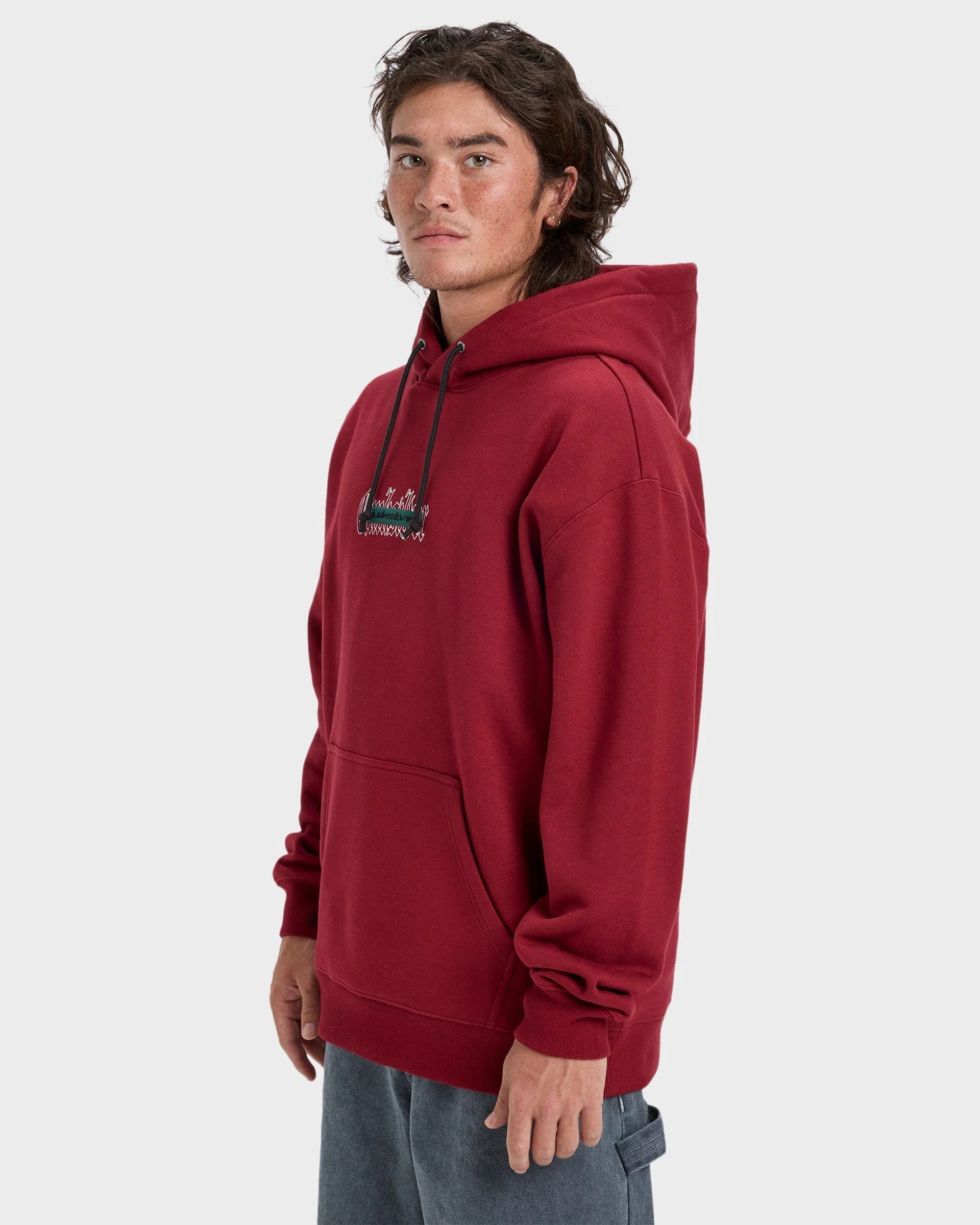 Mens Double Up Pullover Hoodie - Image 3