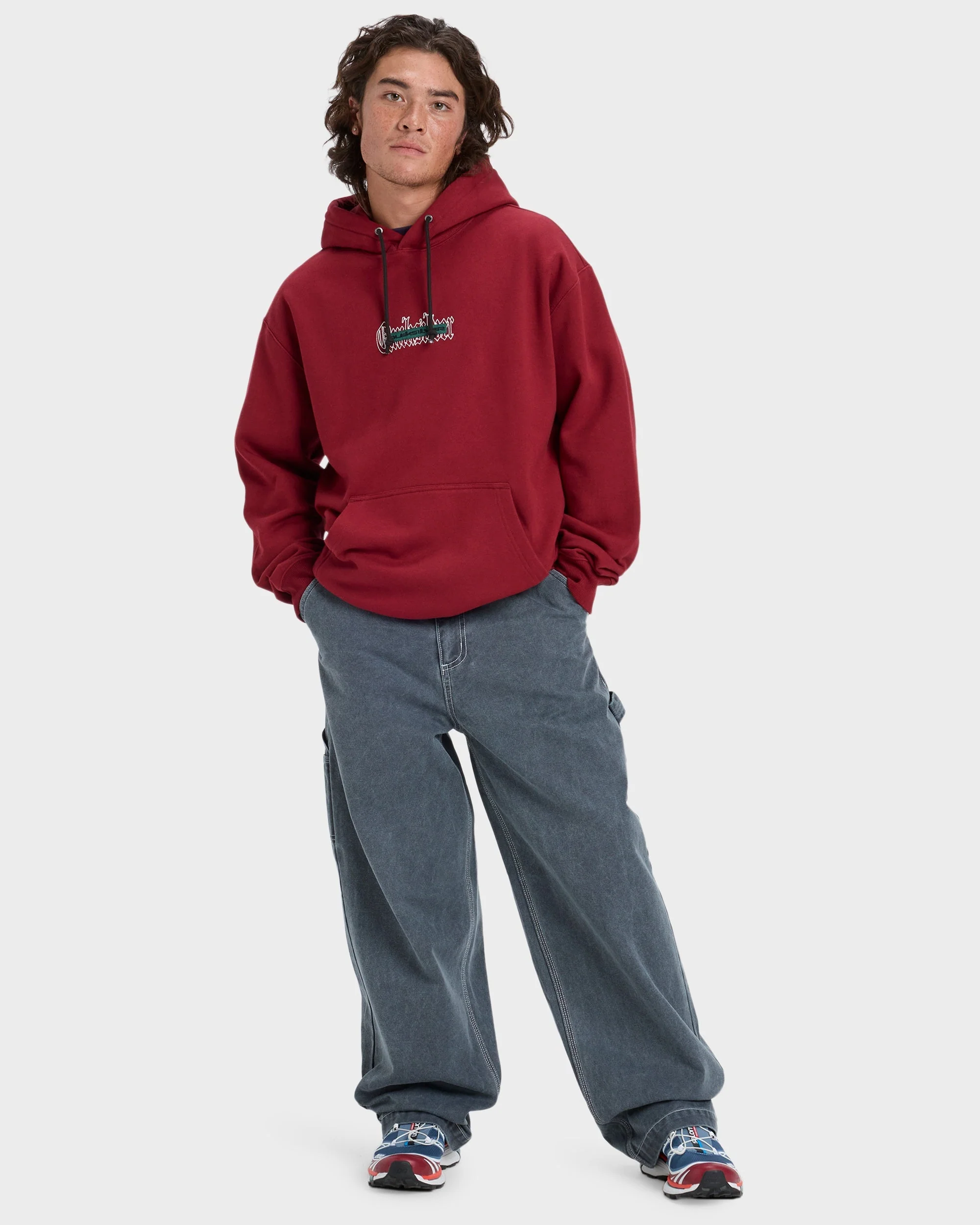 Mens Double Up Pullover Hoodie - Image 7