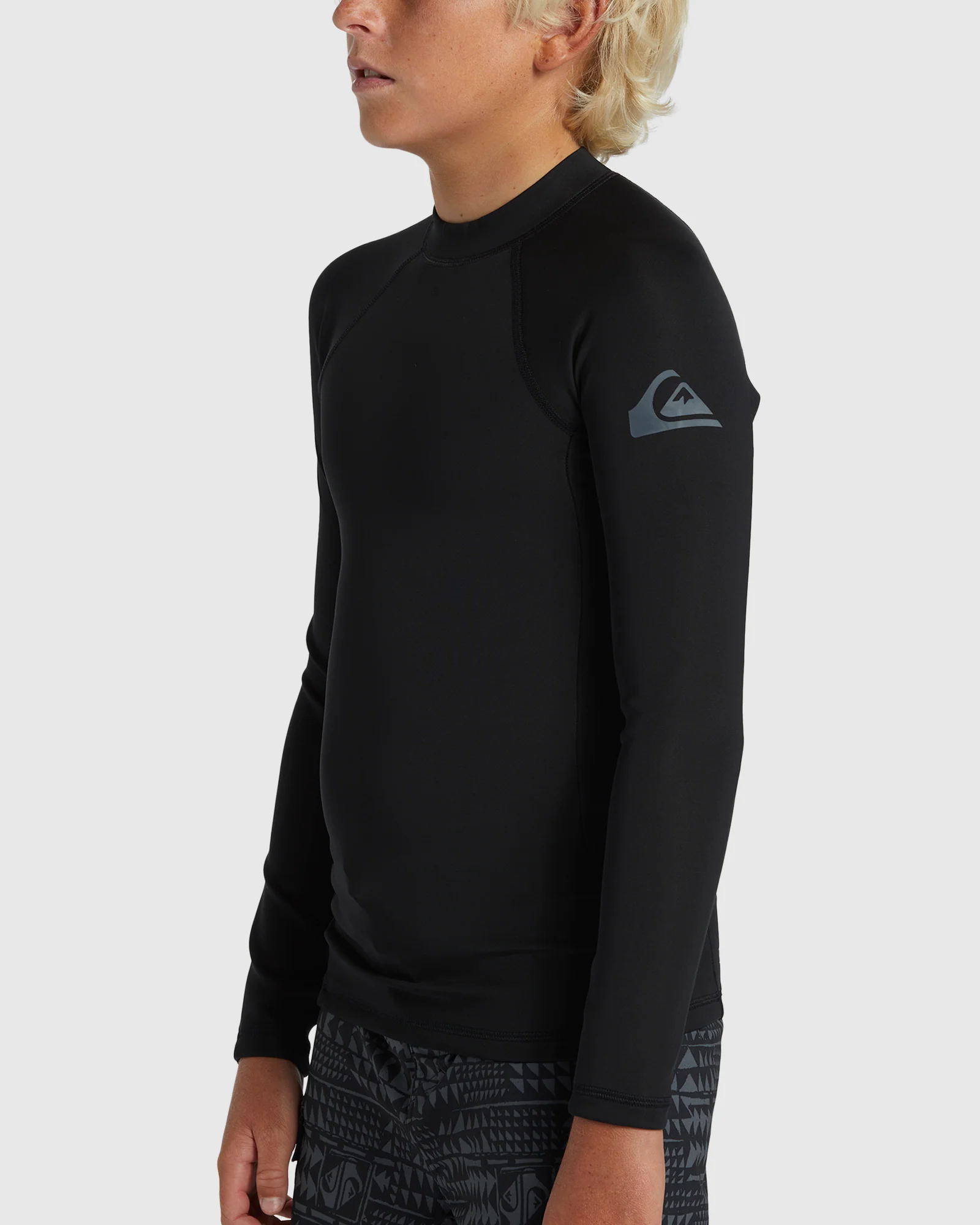 Boys 2-7 Everyday Heat Long Sleeve UPF 50 Surf T-Shirt - Image 4