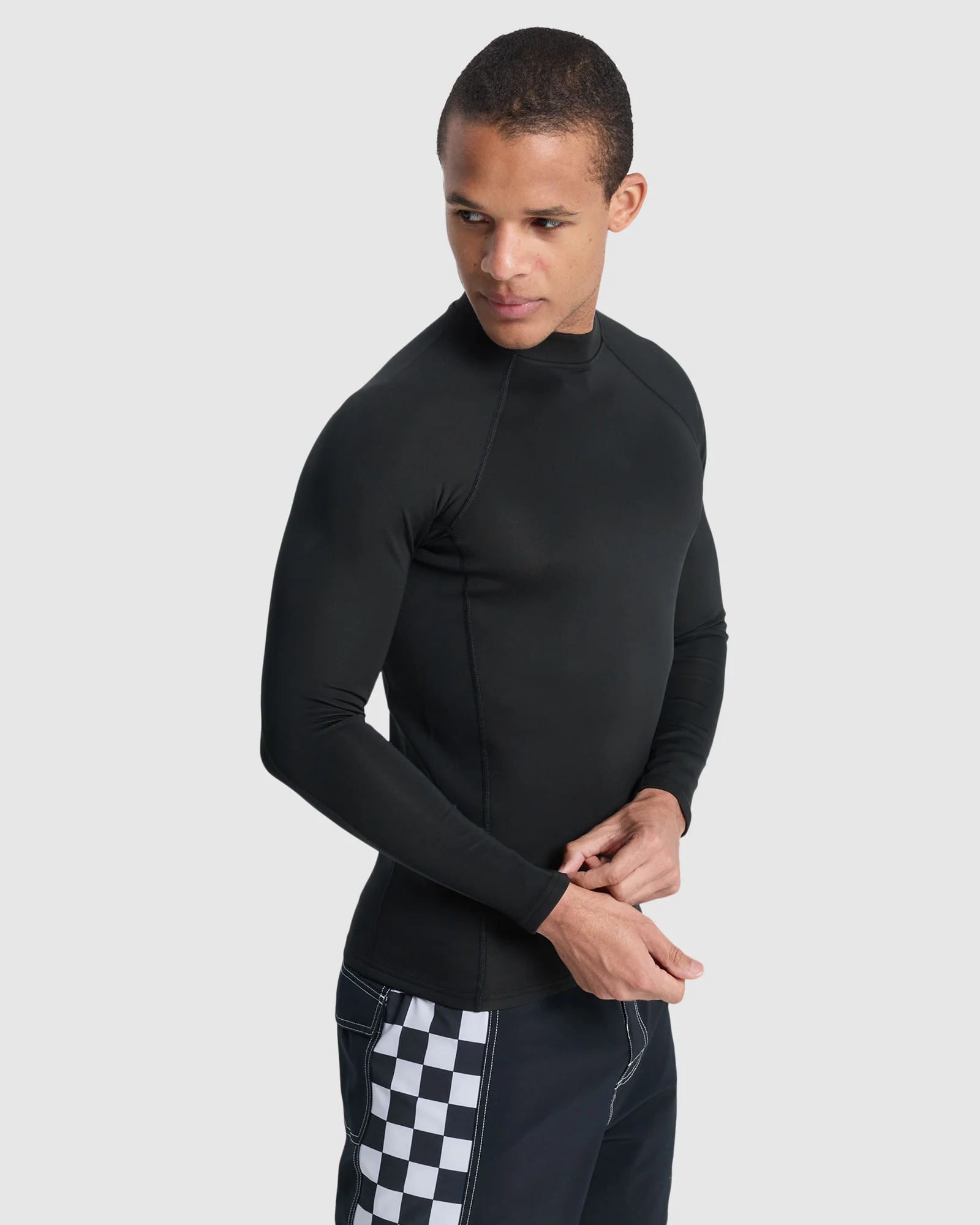 Mens Heat Long Sleeve Rash Vest - Image 6