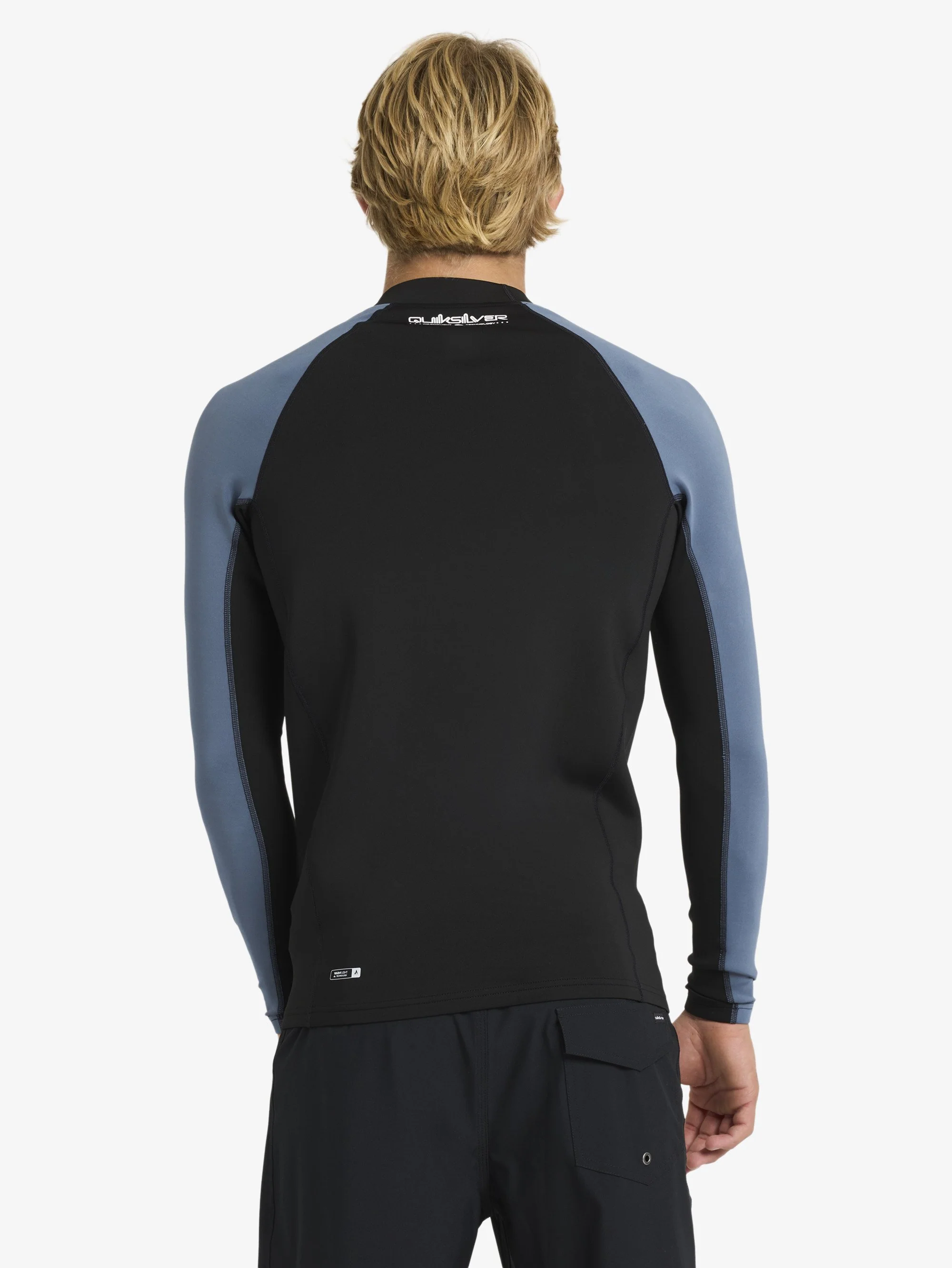 Mens Everyday Heat Panel Long Sleeve Rash Vest - Image 2